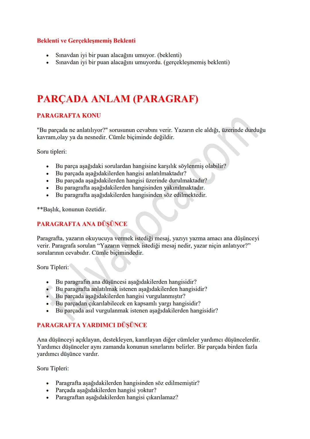 # SÖZCÜKTE ANLAM
Tek Anlamlılık: Tek bir kavramı karşılayan, başka anlamlar kazanmayan sözcüklerdir.
ağaç, termometre, kiremit
Çok Anlamlı