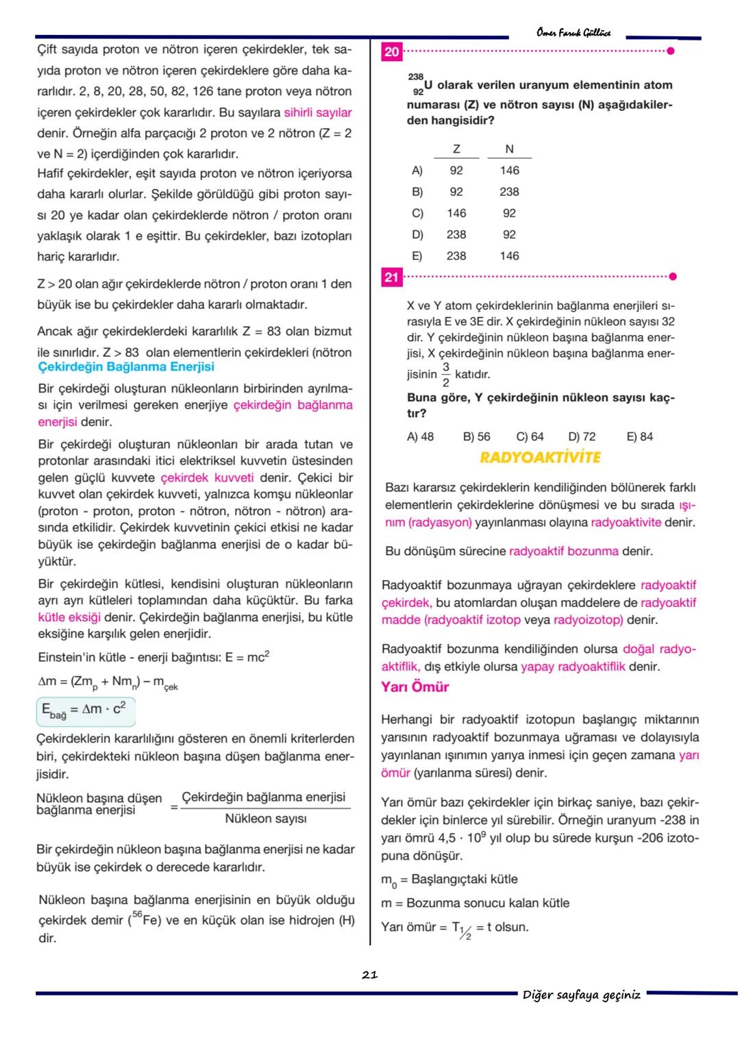 --- OCR Start ---
ofg
ELEKTRON
ATOM MODELLERİ
Modern Fizik
Atomun temel taşlarından birisi olan elektron,
doğadaki elektriğin en küçük parça