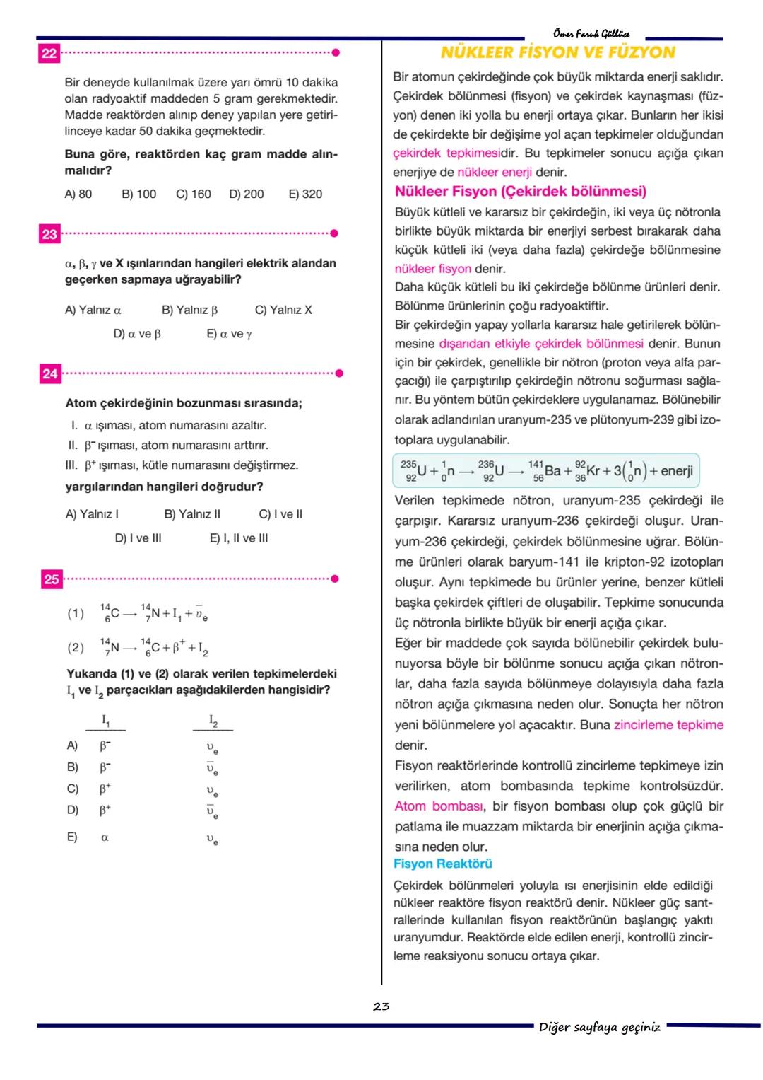 --- OCR Start ---
ofg
ELEKTRON
ATOM MODELLERİ
Modern Fizik
Atomun temel taşlarından birisi olan elektron,
doğadaki elektriğin en küçük parça