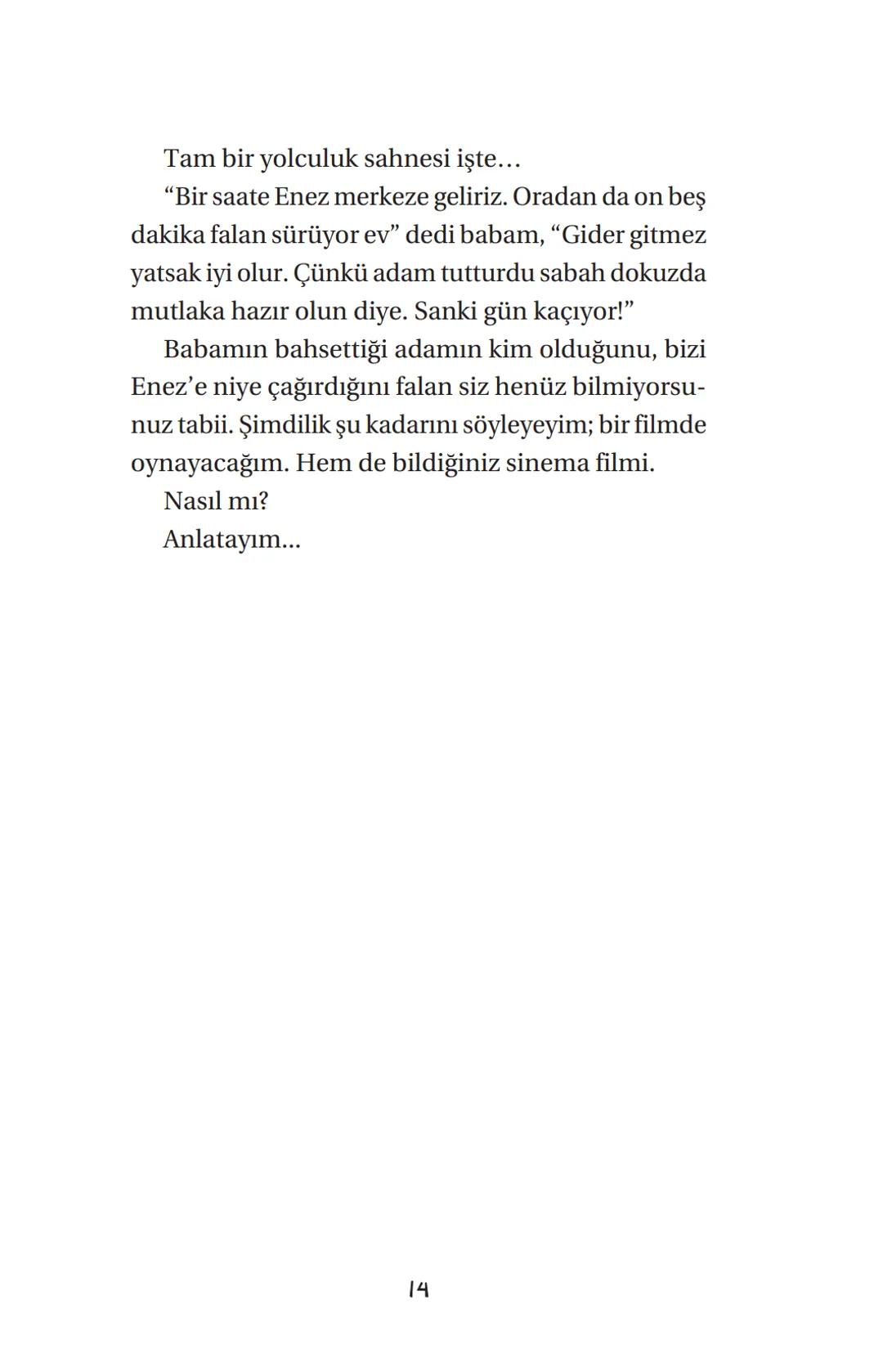 OCUK AİLEMLE
KAÇIK MACERALAR
HICKIRIK
KRIZI
hit
hick
hicks!!
"Film olsan
Şekilmezsin!"
SALİH UYAN
CARPE
DIEM
Tesimeyen Marya Anne ani