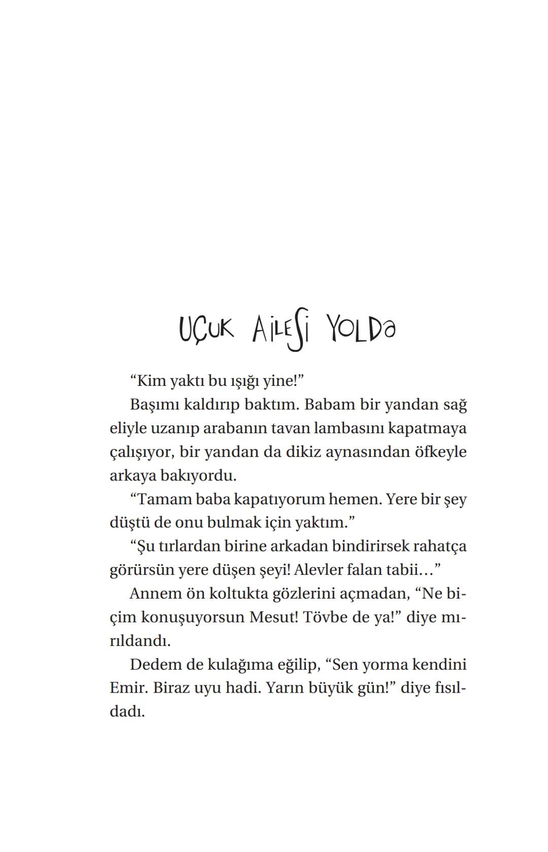 OCUK AİLEMLE
KAÇIK MACERALAR
HICKIRIK
KRIZI
hit
hick
hicks!!
"Film olsan
Şekilmezsin!"
SALİH UYAN
CARPE
DIEM
Tesimeyen Marya Anne ani