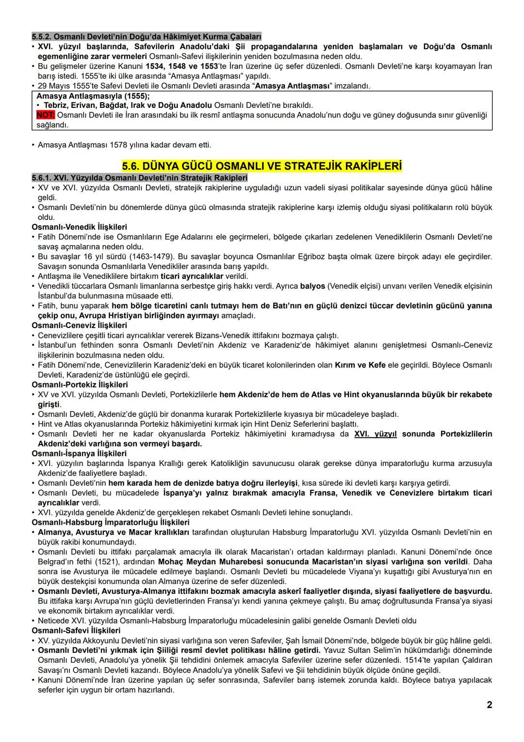 5.4. 1520-1595 YILLARI ARASI OSMANLI SİYASİ FAALİYETLERİ
| | | | |
|------|------------