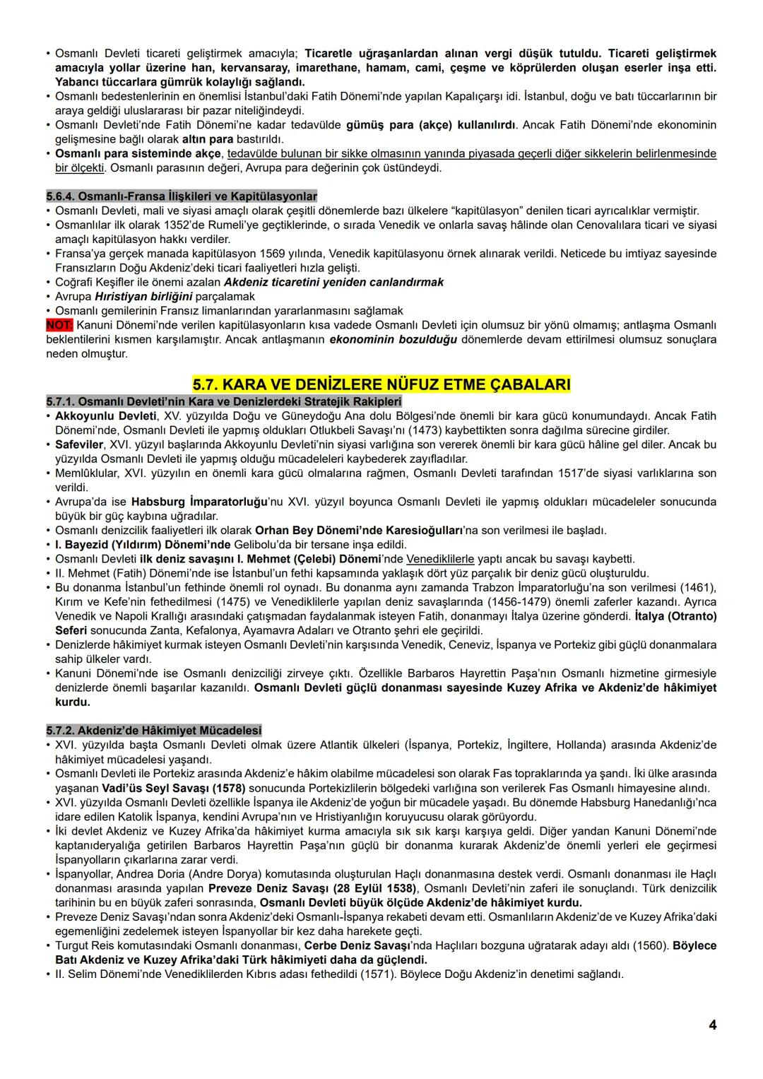 5.4. 1520-1595 YILLARI ARASI OSMANLI SİYASİ FAALİYETLERİ
| | | | |
|------|------------