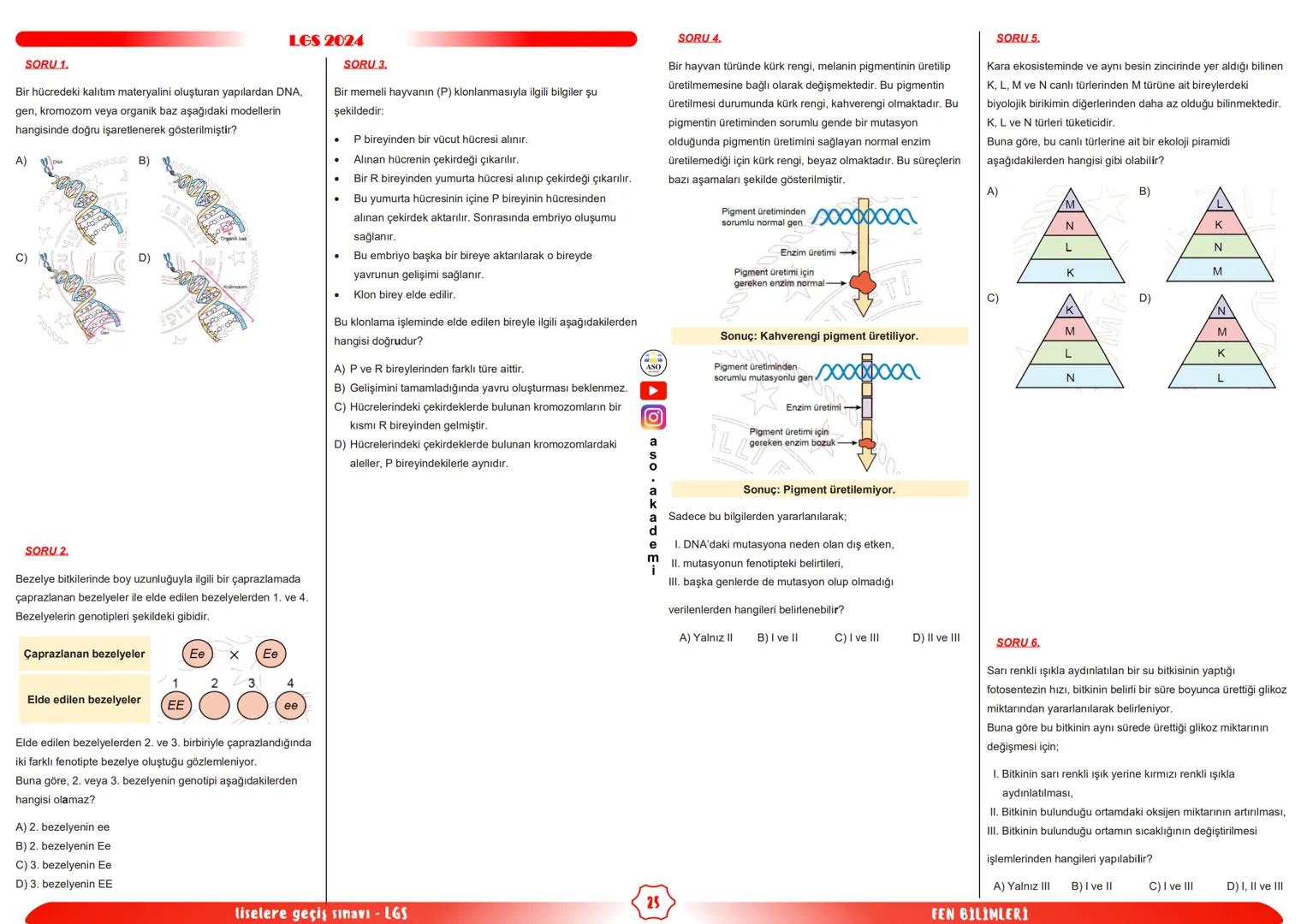 ## ASO
AKADEMİ
# fen bilimleri
## LGS
### ÇIKMIŞ SORULAR
### FÖYÜ
KONU ANLATIMLARI SORU ÇÖZÜMLERİ ASO AKADEMİ YOUTUBE KANALINDA # SORU