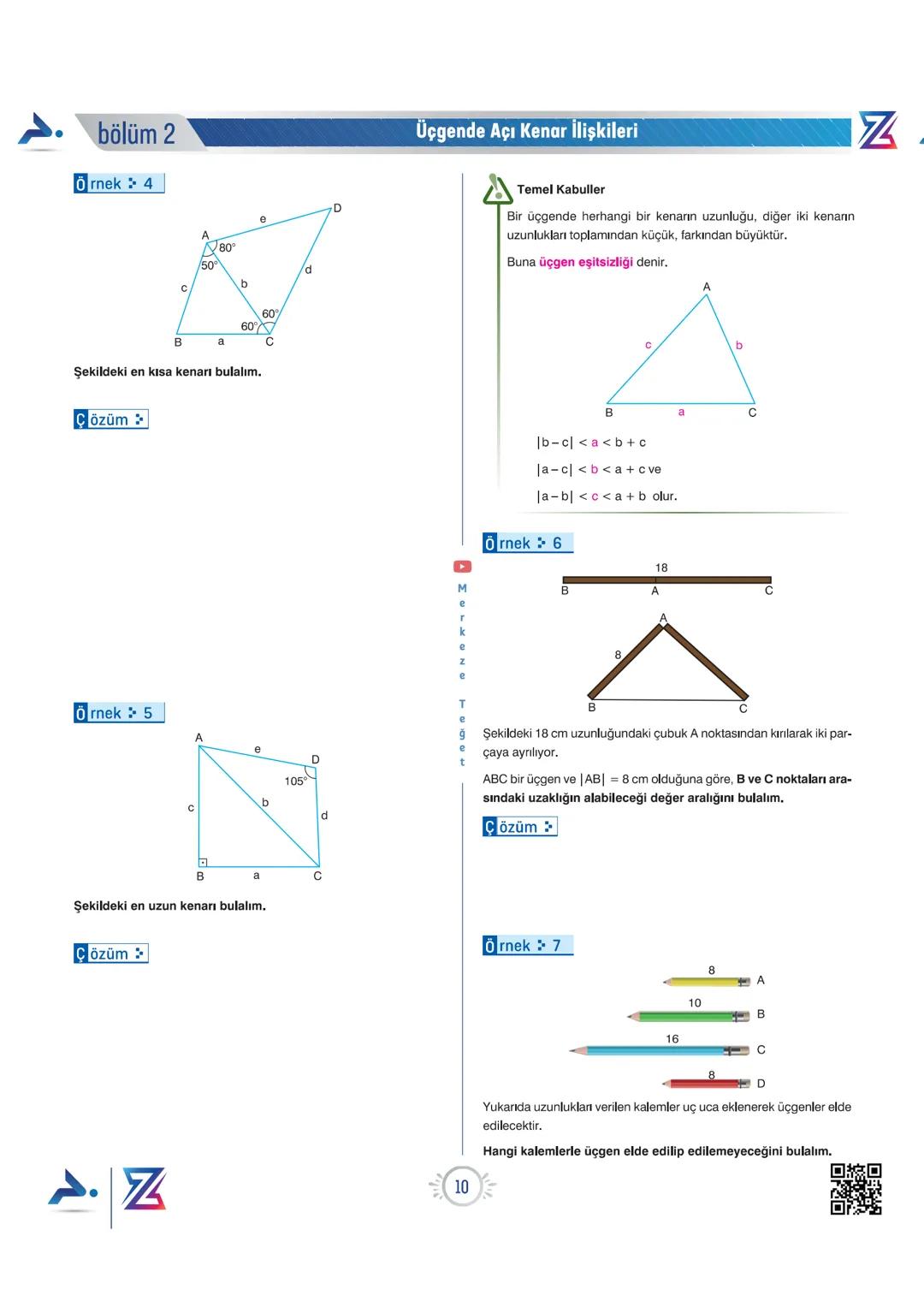 # PARAF / Z TAKIMI
9. SINIF OKULA DESTEK KAMPI
Z YENİ
MÜFREDATA
UYGUNDUR
Coğrafyanın Kodları
Coğrafya
GEOMETRİ
ÜNİTE 3
Bıyıklı Matematik