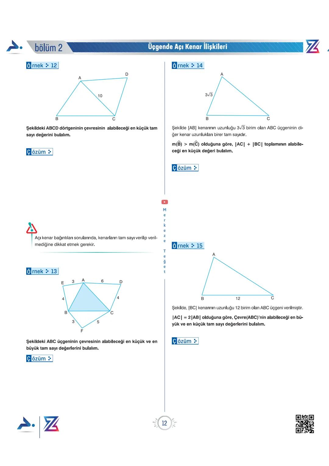 # PARAF / Z TAKIMI
9. SINIF OKULA DESTEK KAMPI
Z YENİ
MÜFREDATA
UYGUNDUR
Coğrafyanın Kodları
Coğrafya
GEOMETRİ
ÜNİTE 3
Bıyıklı Matematik