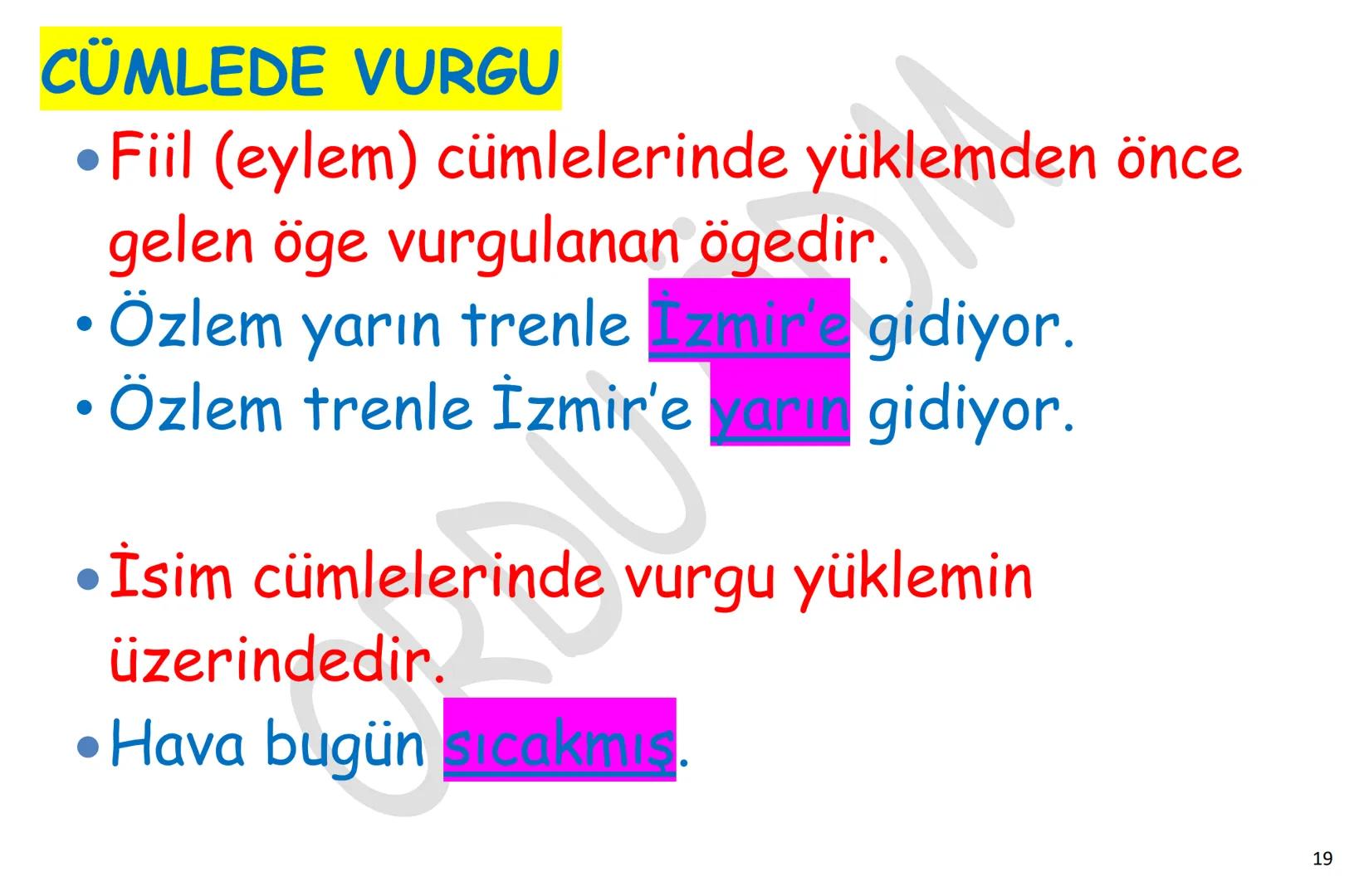 # YKS-TÜRKÇE
# CÜMLENİN
# ÖGELERİ
ORDU
ÖDM # Çocuklar sorunlarını öğretmene anlattı.
Özne(kim) nesne(neyi) d.t.(kime) yüklem(yapılan iş