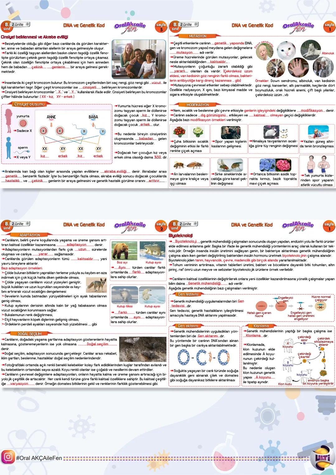 # 2025 LGS
## FEN BİLİMLERİ
ORAL AKÇA'NIN NOTLARI İLE
# SON
# TEKRAR
YAYINLARI 8. Lünite
Mevsimler ve İkilm
Dünyamız, Güneş etrafinda eks