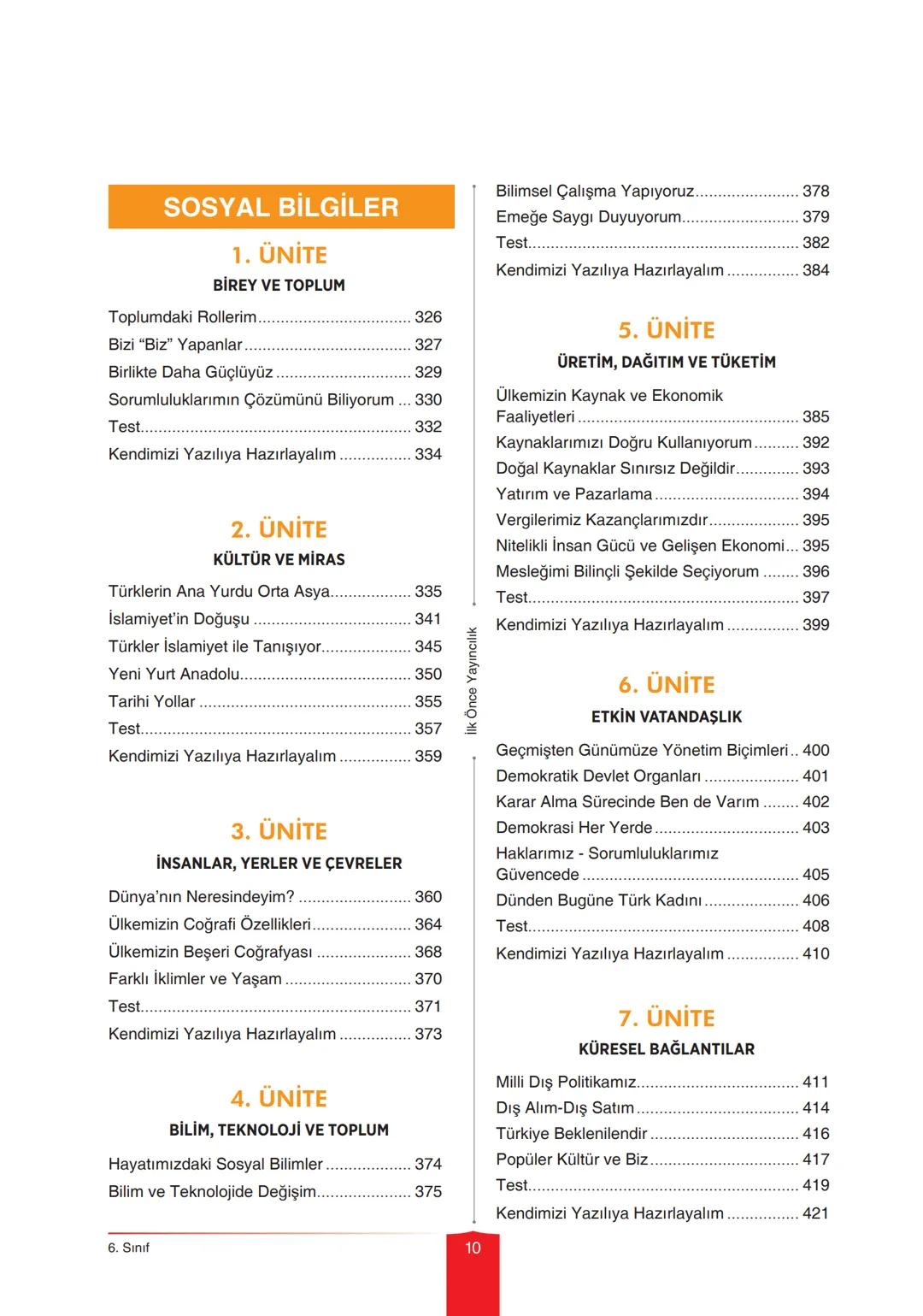 OKULA YARDIMCI - BURSLULUK SINAVLARINA HAZIRLIK
TÜM DERSLER
KONU ANLATIMI
"YENİ NESİL SORULARLA ZENGİNLEŞTİRİLMİŞTİR"
7
Konu anlatımı
bölüml