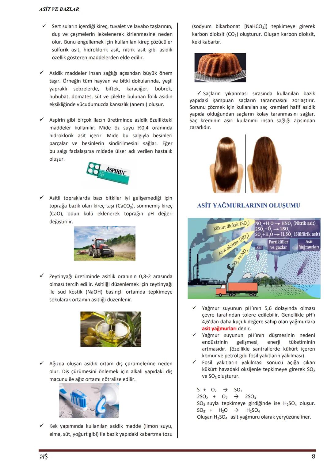 --- OCR Start ---
ASİT VE BAZLAR
1.BÖLÜM: ASİTLER VE BAZLAR
Kazanımlar: Asit ve bazları bilinen özellikleri yardımıyla
ayırt eder.
a) Limon