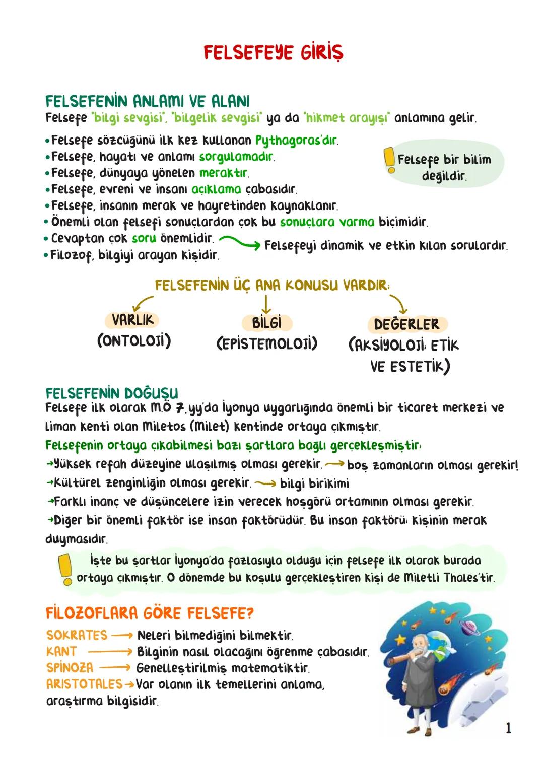 --- OCR Start ---
Felsefe
İÇİNDEKİLER
Felsefeye Giris
1
Bilgi Felsefesi
3
Varlık Felsefesi
16
Ahlak Felsefesi
24
Sanat Felsefesi
29
Din Fels