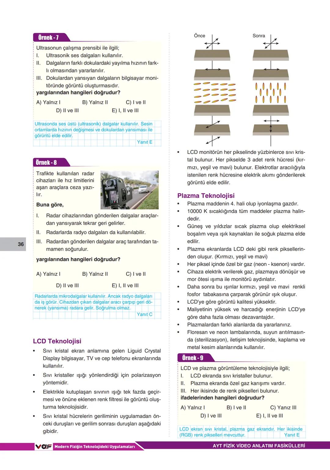 VOF
■ Video Anlatım Fasikülleri
AYT FİZİK
Erdal ŞAHİN
vaf 9
MODERN FİZİK
ADI-SOYADI
SINIF
NO --- OCR Start ---
VOF
■ Video Anlatım Fasikülle