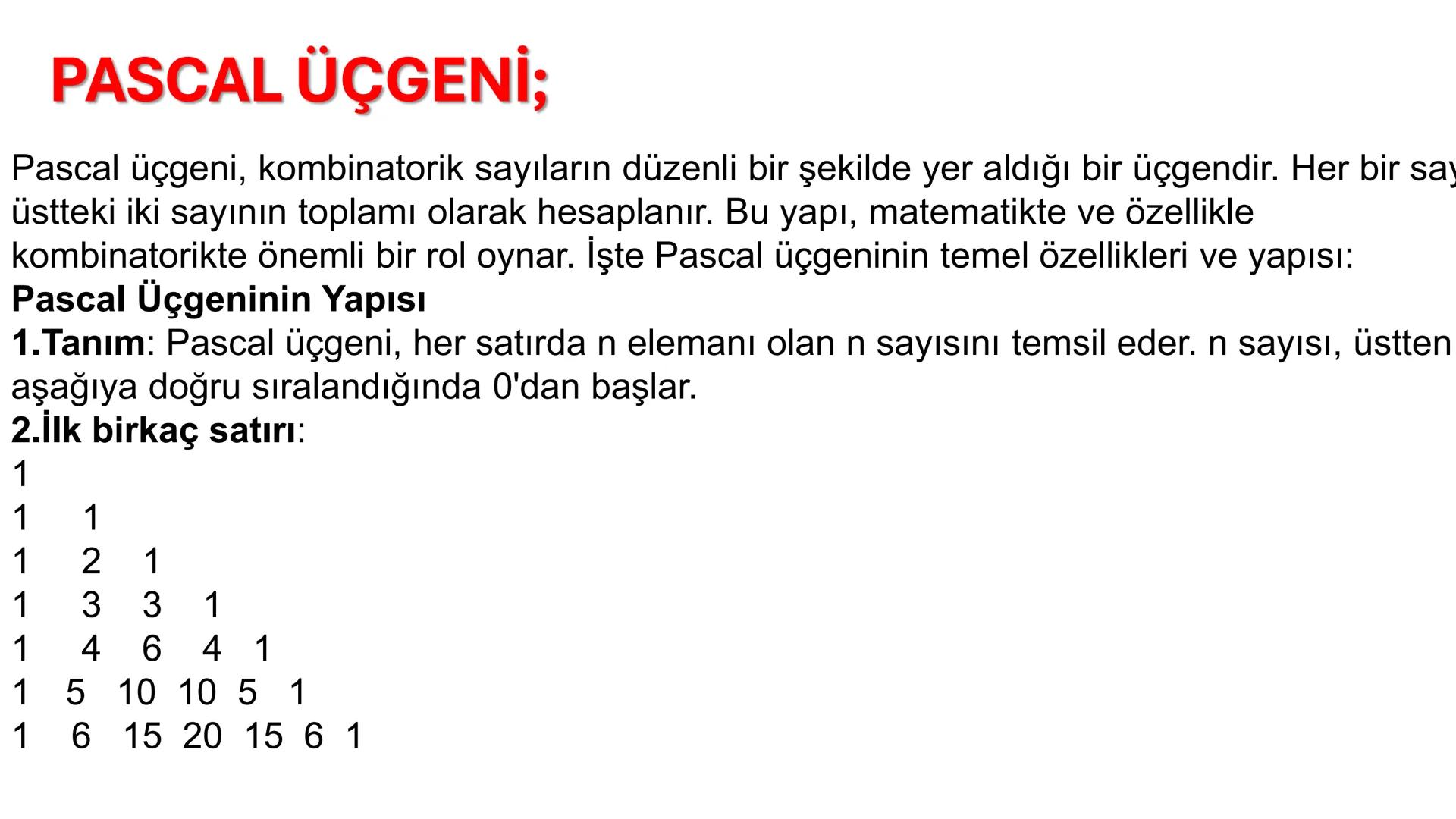 # MATEMATİK
YÜKSEK ALMAK İÇİN ÇALIŞ •
•
•
•
SAYMA VE OLASILIK;
TOPLAMA YÖNTEMİ;
Bir olayın birden fazla farklı sonucu varsa ve bu sonuçları