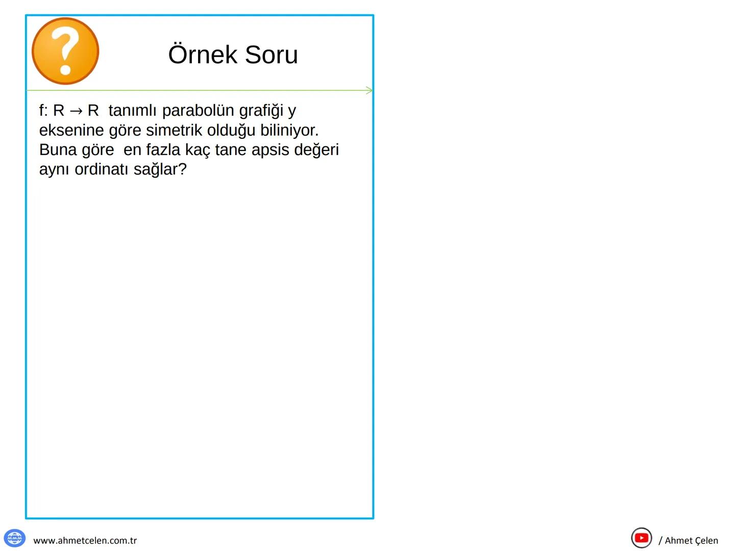 ?
Derece Kavramı
Derece kavramını anlayabilmek için cebirsel
ve 2.ci dereceden bir denklem üzerinden
inceleyelim.
f(x) = ax² + bx + c. xº
D