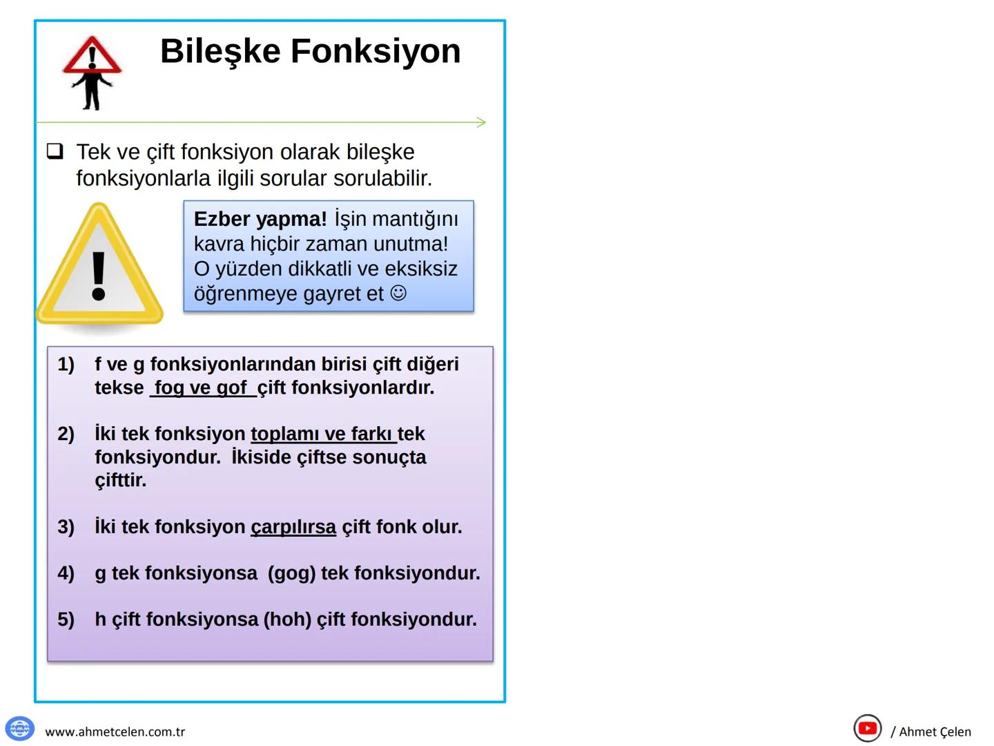 ?
Derece Kavramı
Derece kavramını anlayabilmek için cebirsel
ve 2.ci dereceden bir denklem üzerinden
inceleyelim.
f(x) = ax² + bx + c. xº
D