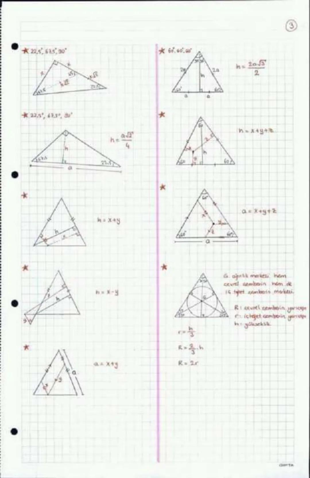 GEOMETRI - Arif YEDER
GEOMETRI:
-Dar Açı: x<90°
-Geniş Açı: x>90°
-Dâynu (Bütün) Açı: x=180°
-Tam Açı: x=360°
-Tümler Açı: 90° ye tamamlayan