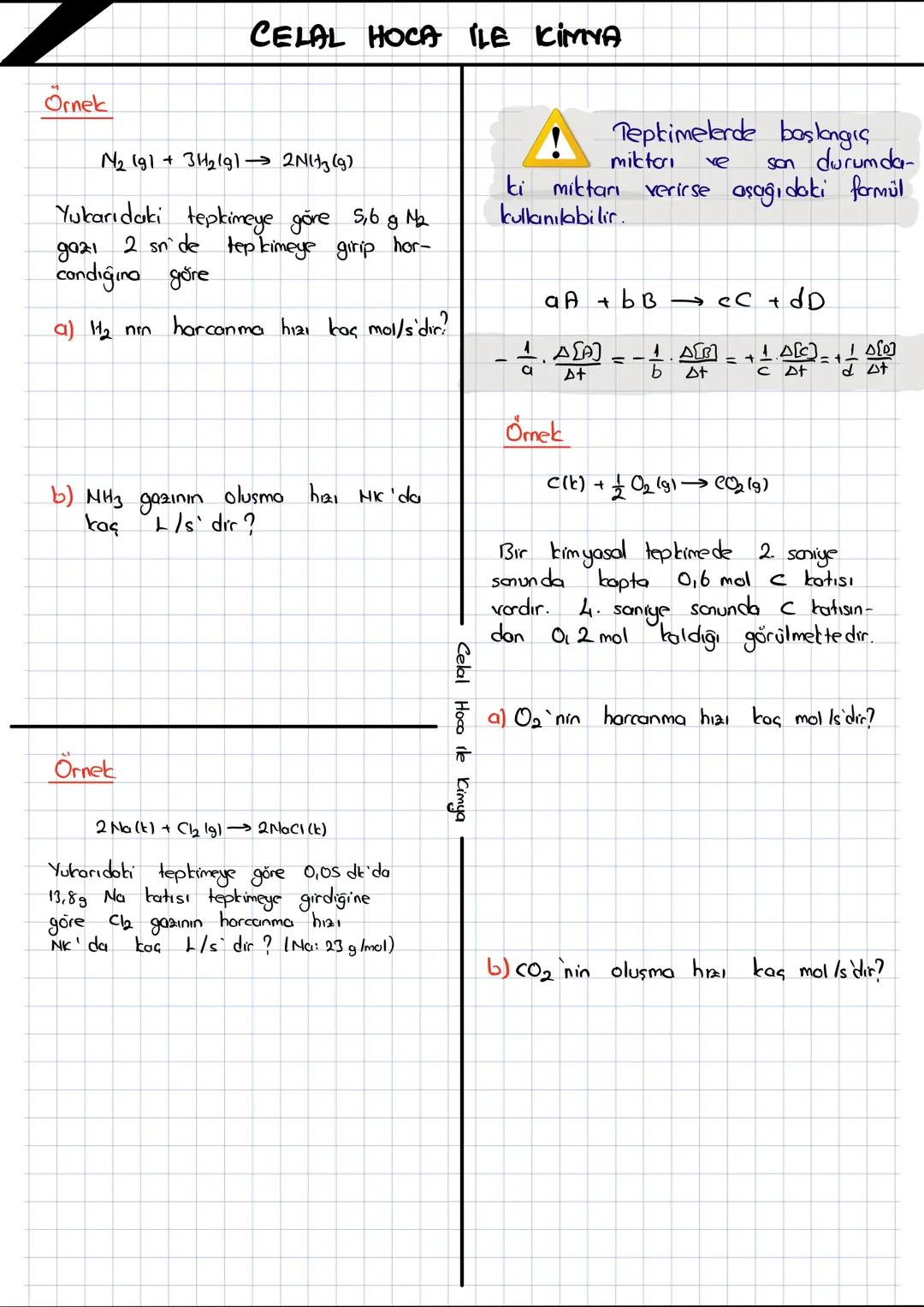 CELAL HOCA İLE KIMYA
KIMYASAL TEPKİMELERDE
Potansiyel enerji Zaman Grafikleri
H12
$P_2 + B_2 \rightarrow 2AB$
• Kimyasal tepkimelerin gercek