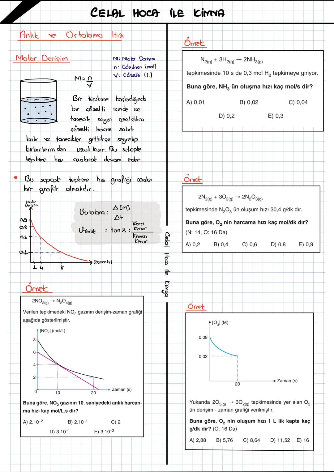 CELAL HOCA İLE KIMYA
KIMYASAL TEPKİMELERDE
Potansiyel enerji Zaman Grafikleri
H12
$P_2 + B_2 \rightarrow 2AB$
• Kimyasal tepkimelerin gercek