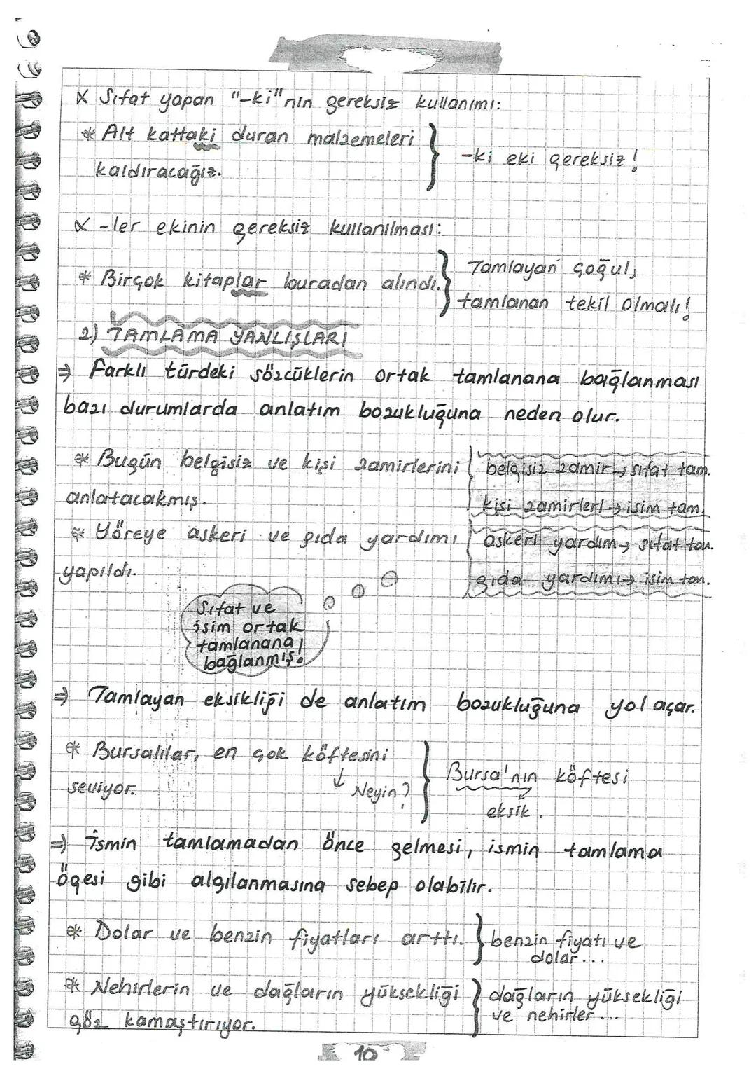 ANLATIM BOZUKLUĞU
→İletişim gerçekleştirirken ve duygu düşüncelerimizi kar-
şımızdakine ifade ederken cümlelerimizin anlaşılır ve açık
olma