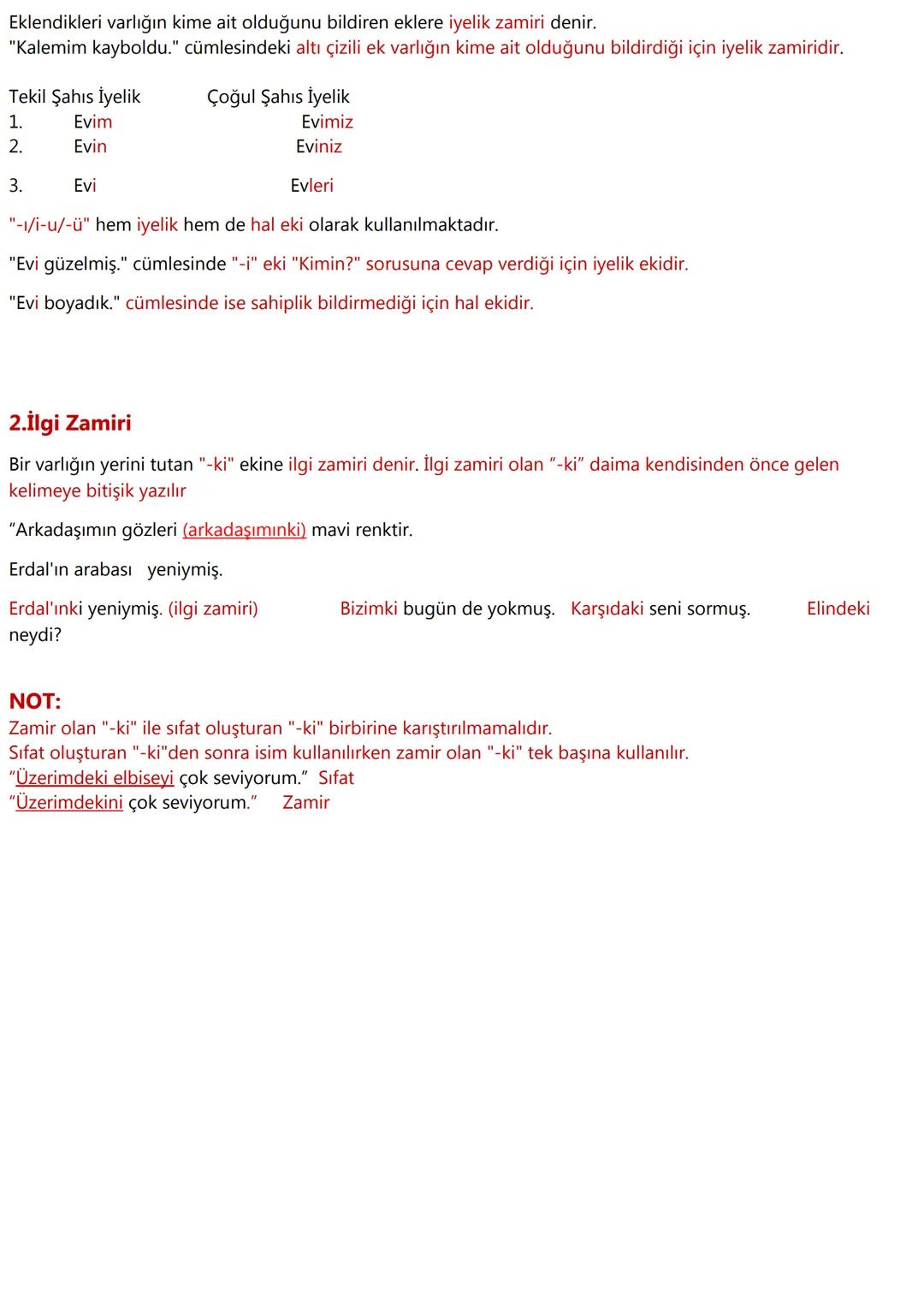 ZAMİR (ADIL)
"Mehmet dün parka gitmiş."
Bu cümledeki altı çizili sözcükler isim görevindedir.
"Ο dün oraya
(Mehmet) gitmiş."
(parka)
Bu cüml