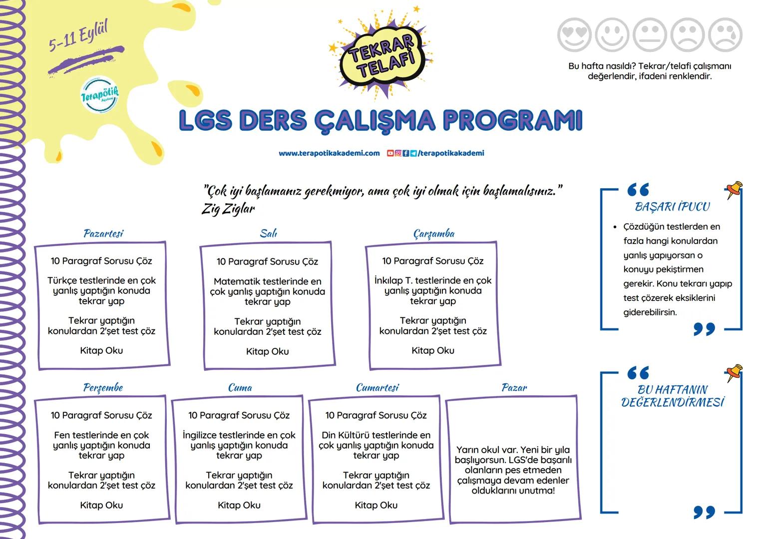 # 8.SINIFA HAZIRLIK YAZ TATİLİ LGS DERS ÇALIŞMA PROGRAMI
## MERHABA, naber?
Yaz tatilini verimli geçirip, 8. sınıfa bomba gibi başlamayı ne