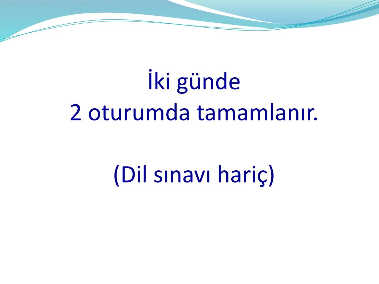 • TYT sınav sonucunda tek puan, AYT sınav sonucunda ise her bölümden ayrı puan açıklanır.(sayısal, eşit ağırlık, sözel, dil) YKS ne zaman ya
