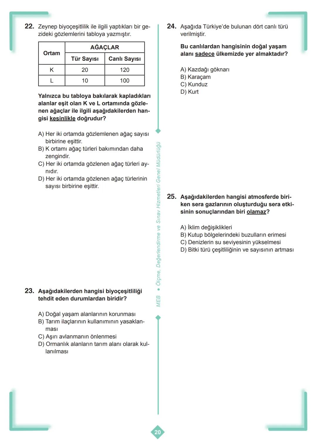 X
*
**
MILLI EGI
URIYETI A
CUMHURI
BAKANLIĞI TÜRKI
+
X
+
5. SINIF
ÇALIŞMA SORULARI
X
+
D
X
+
+
+
X
D ## İSTİKLAL MARŞI
Korkma, sönmez bu ş