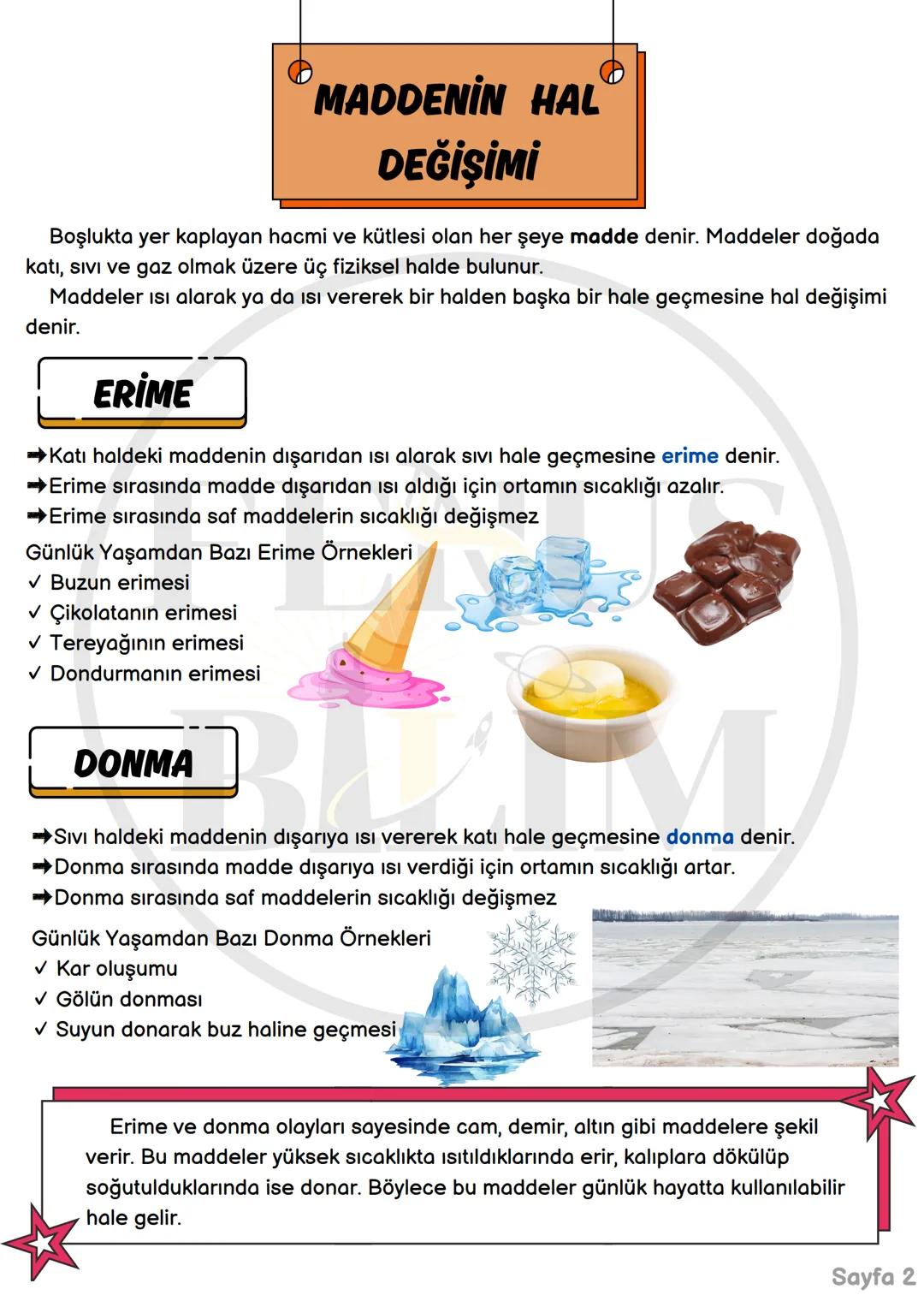 FENUS
BILLIM
5. SINIF 5.ÜNİTE:
MADDENİN HAL
DEĞİŞİMİ DERS NOTU
fenusbilim
✔ fenusbilim.com
▷
fenusbilim/youtube
Teliflidir, öğrenciler ile p