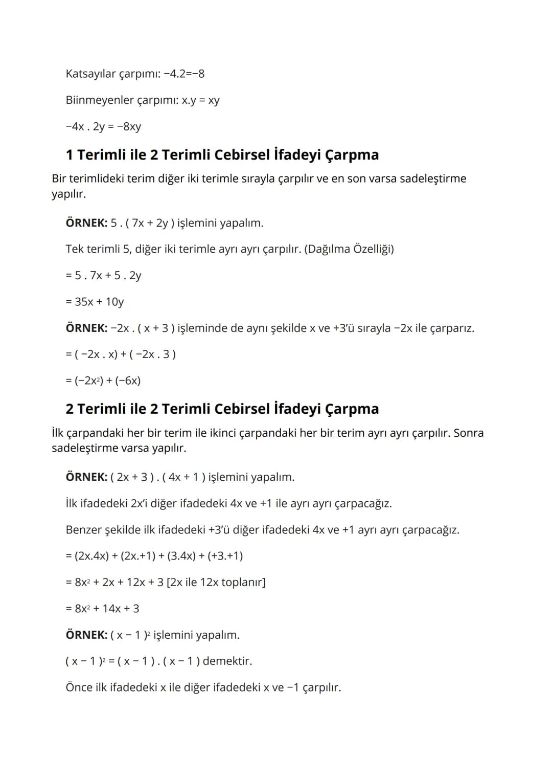 Tüm dersler 8 sinif – 165. sayfa