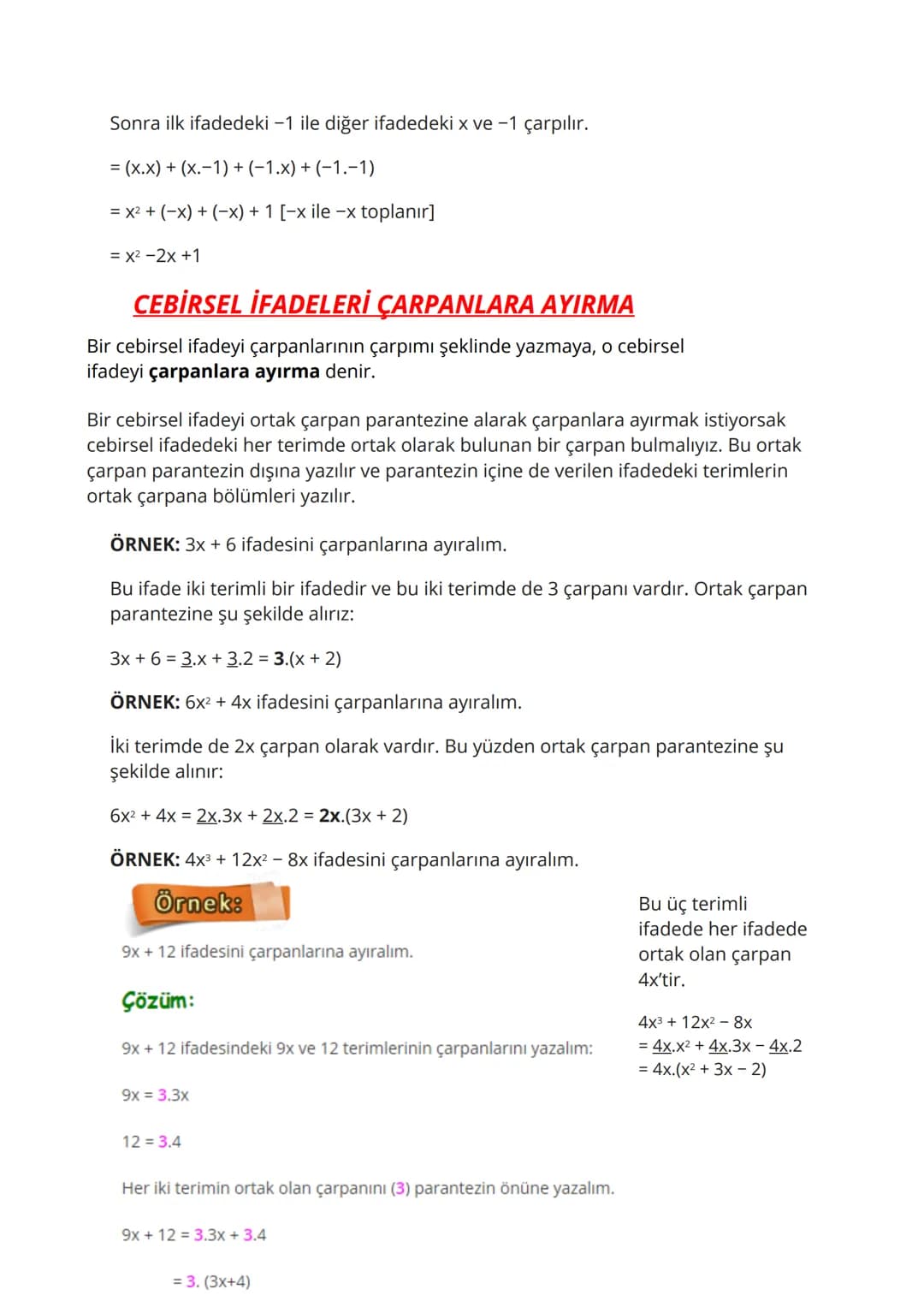 Tüm dersler 8 sinif – 166. sayfa