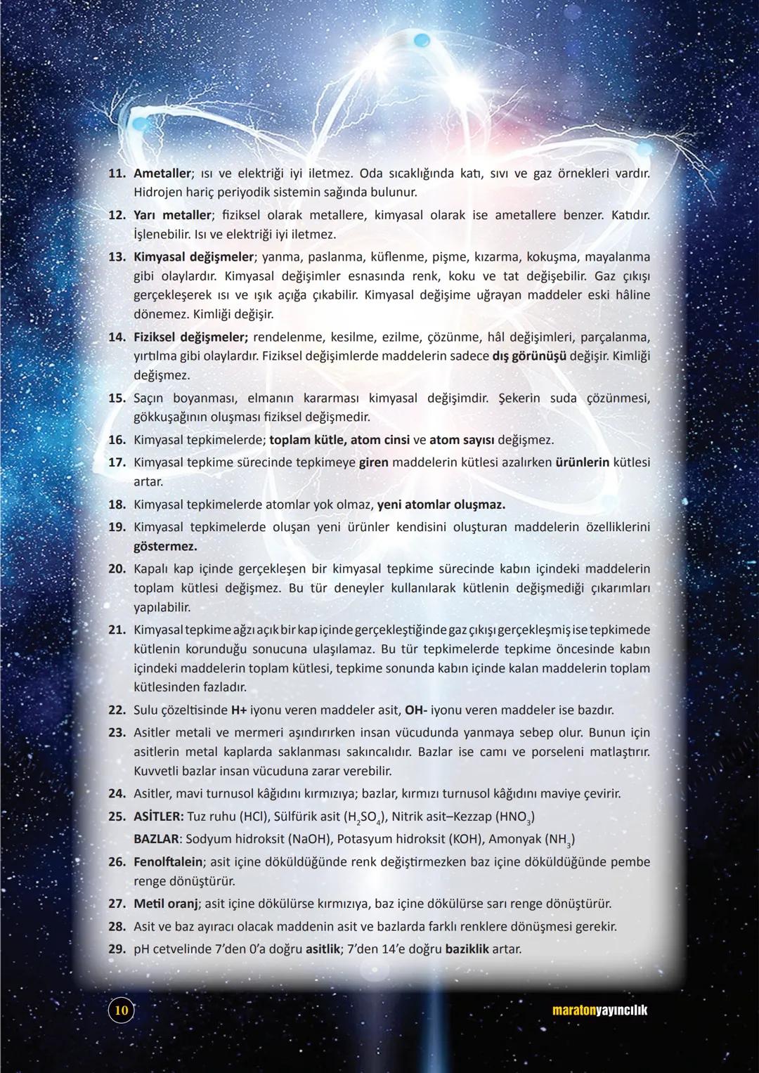 BUNLARI BİLMEDEN LGS'YE GİRME!
MARATON İLE
% 100
LGS
FEN BİLİMLERİ
PÜF NOKTALARI
BAŞARI
maratonyayıncılık Sevgili LGS Öğrencileri,
Zorlu bir