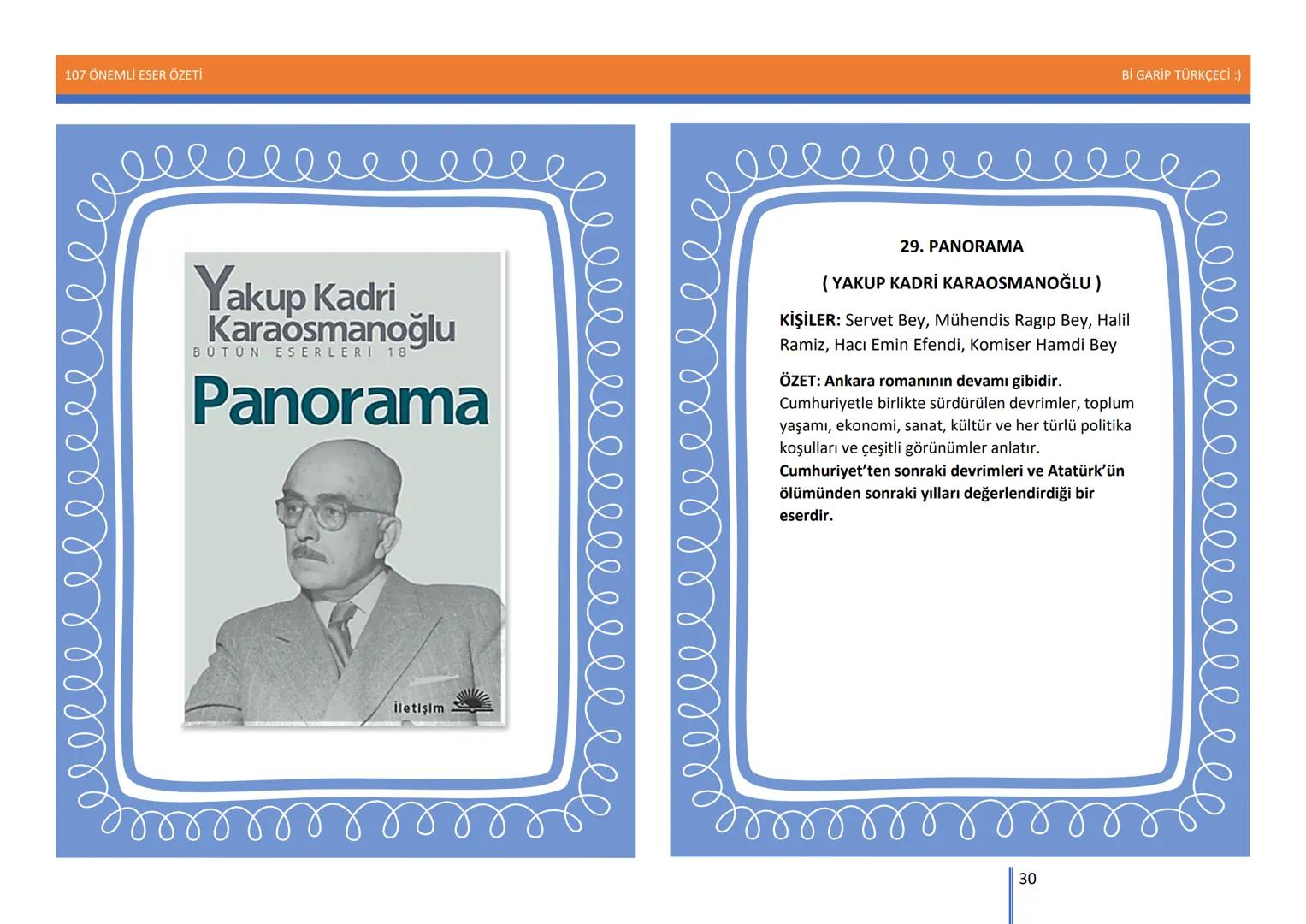 107 ÖNEMLİ ESER ÖZETİ
107
ÖNEMLİ
ESER
ÖZETİ
Bİ GARİP TÜRKÇECİ
1
Bİ GARİP TÜRKÇECİ :) 107 ÖNEMLİ ESER ÖZETİ
Bİ GARİP TÜRKÇECİ :)
ŞEMSETTİN