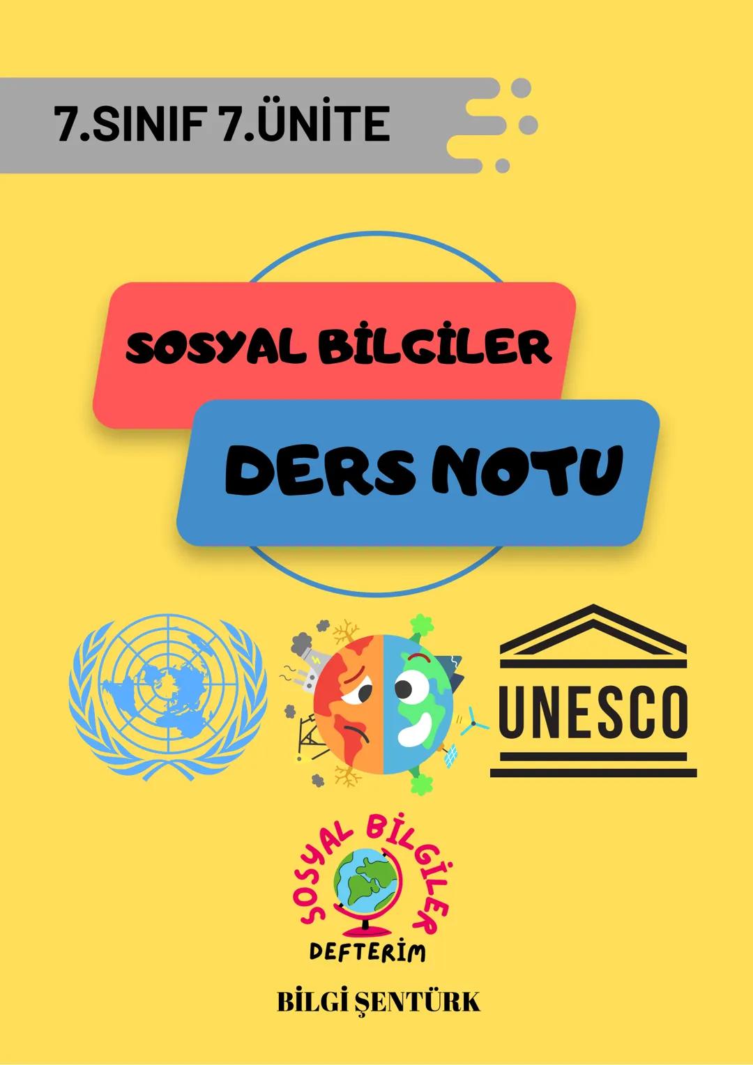 7.sinif sosyal bilgiler 7.unite