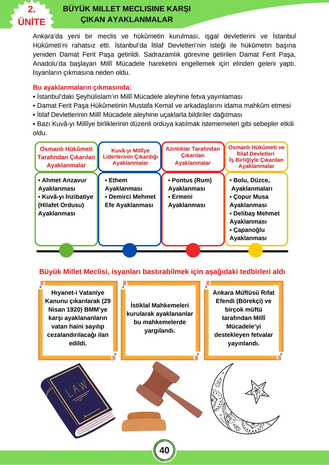# İNKILAP TARİHİ
8. SINIF
2.ÜNİTE
SOSYAL BİLGİLER
DEFTERİM 2.
ÜNİTE
ÜNİTE KAVRAMLARINI ÖĞRENELİM
Ajans: Haber toplama, yayma ve üyelerin