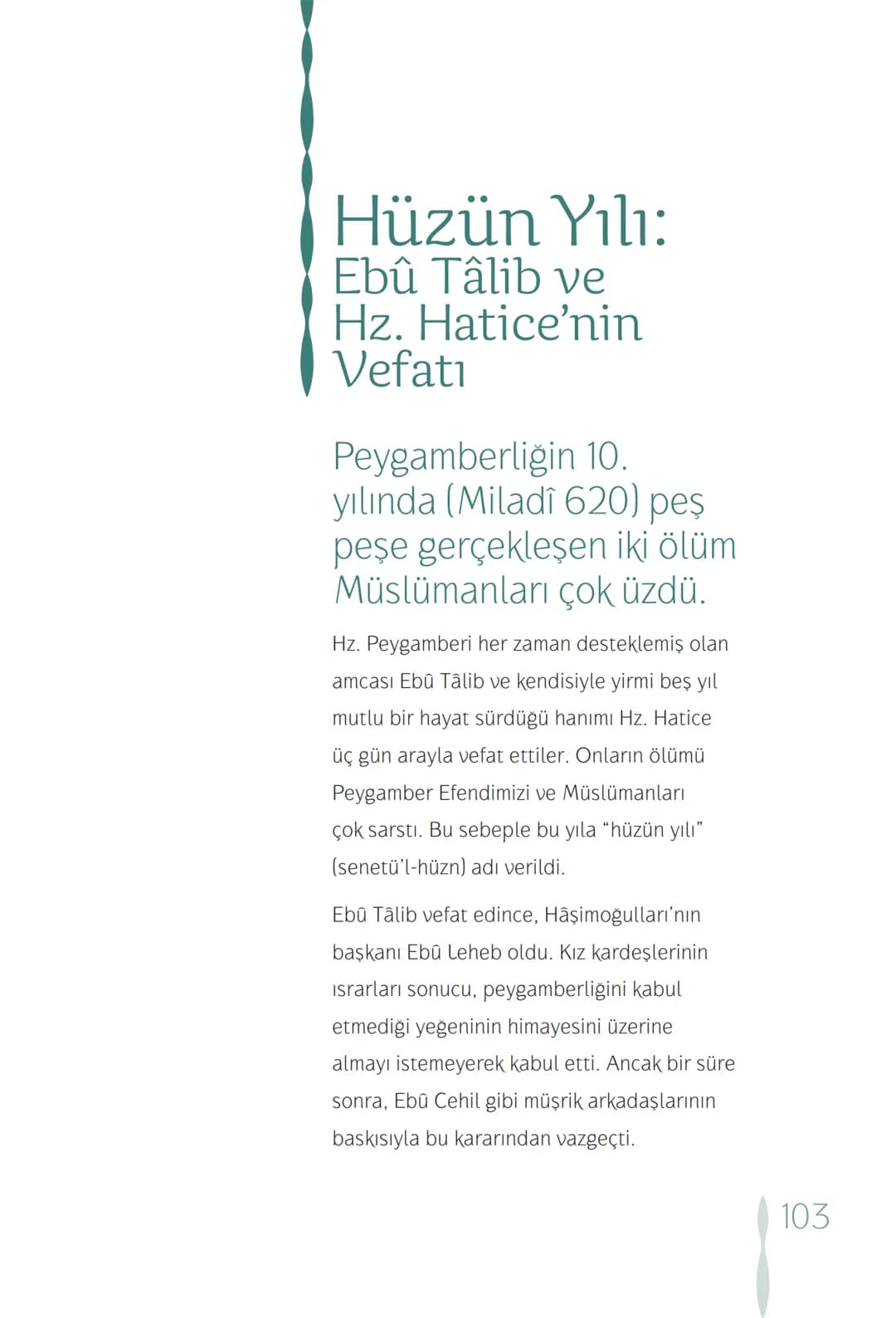 Hz Muhammedin hayatı – 103. sayfa