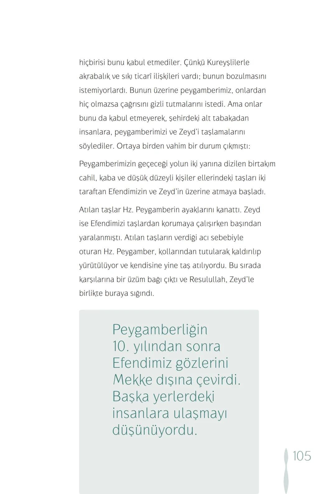 Hz Muhammedin hayatı – 105. sayfa