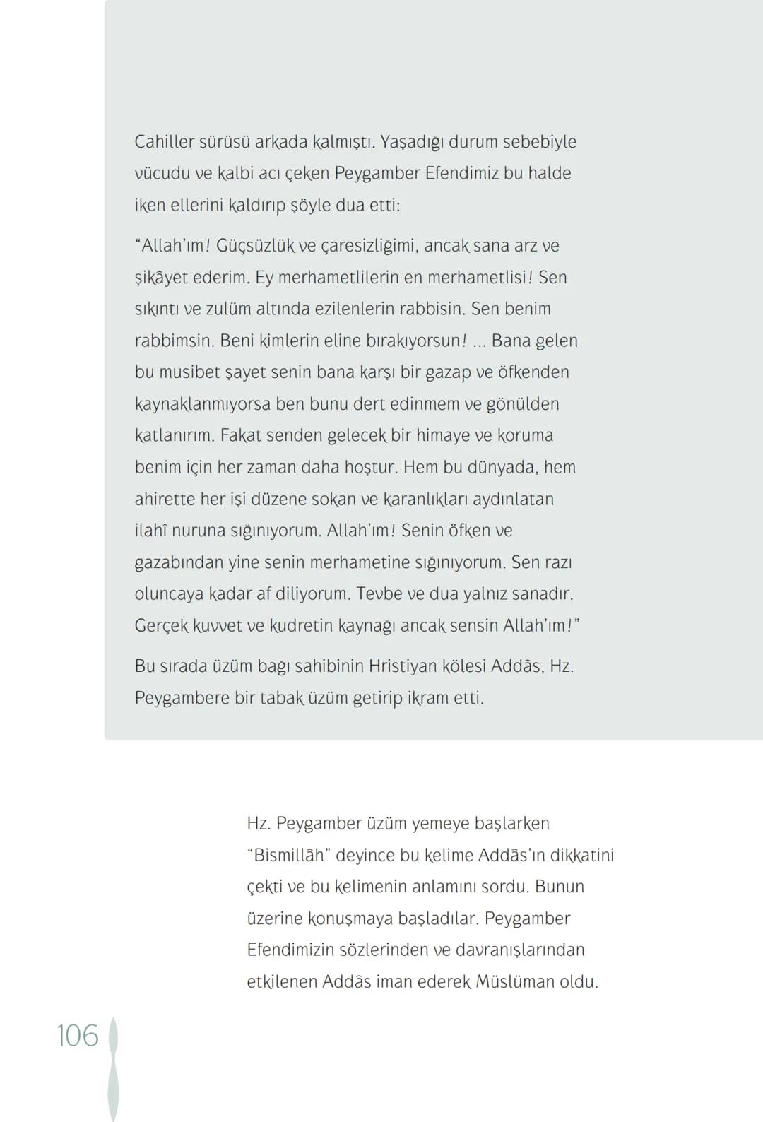 Hz Muhammedin hayatı – 106. sayfa