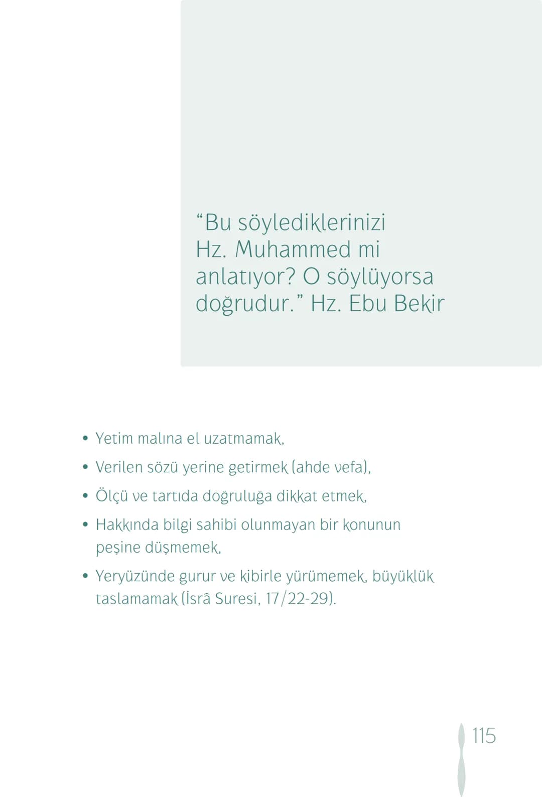 Hz Muhammedin hayatı – 115. sayfa