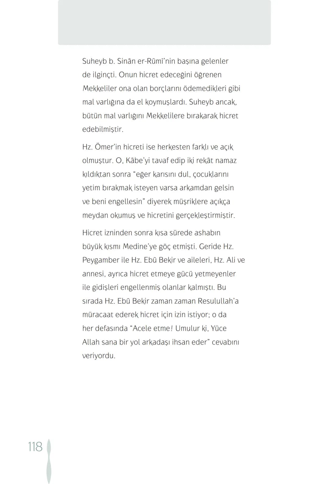 Hz Muhammedin hayatı – 118. sayfa