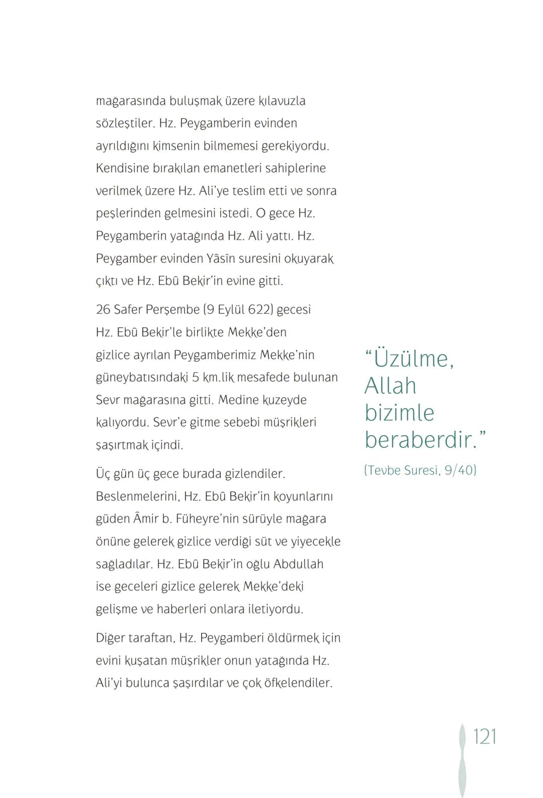 Hz Muhammedin hayatı – 121. sayfa