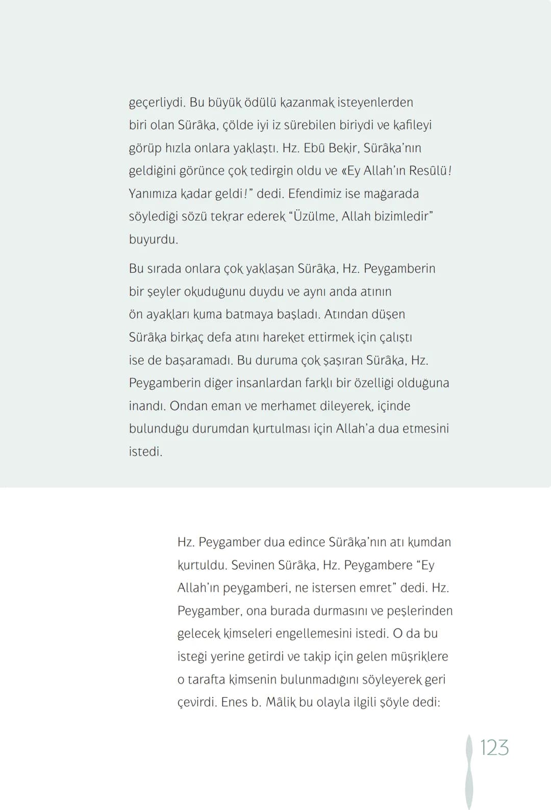 Hz Muhammedin hayatı – 123. sayfa