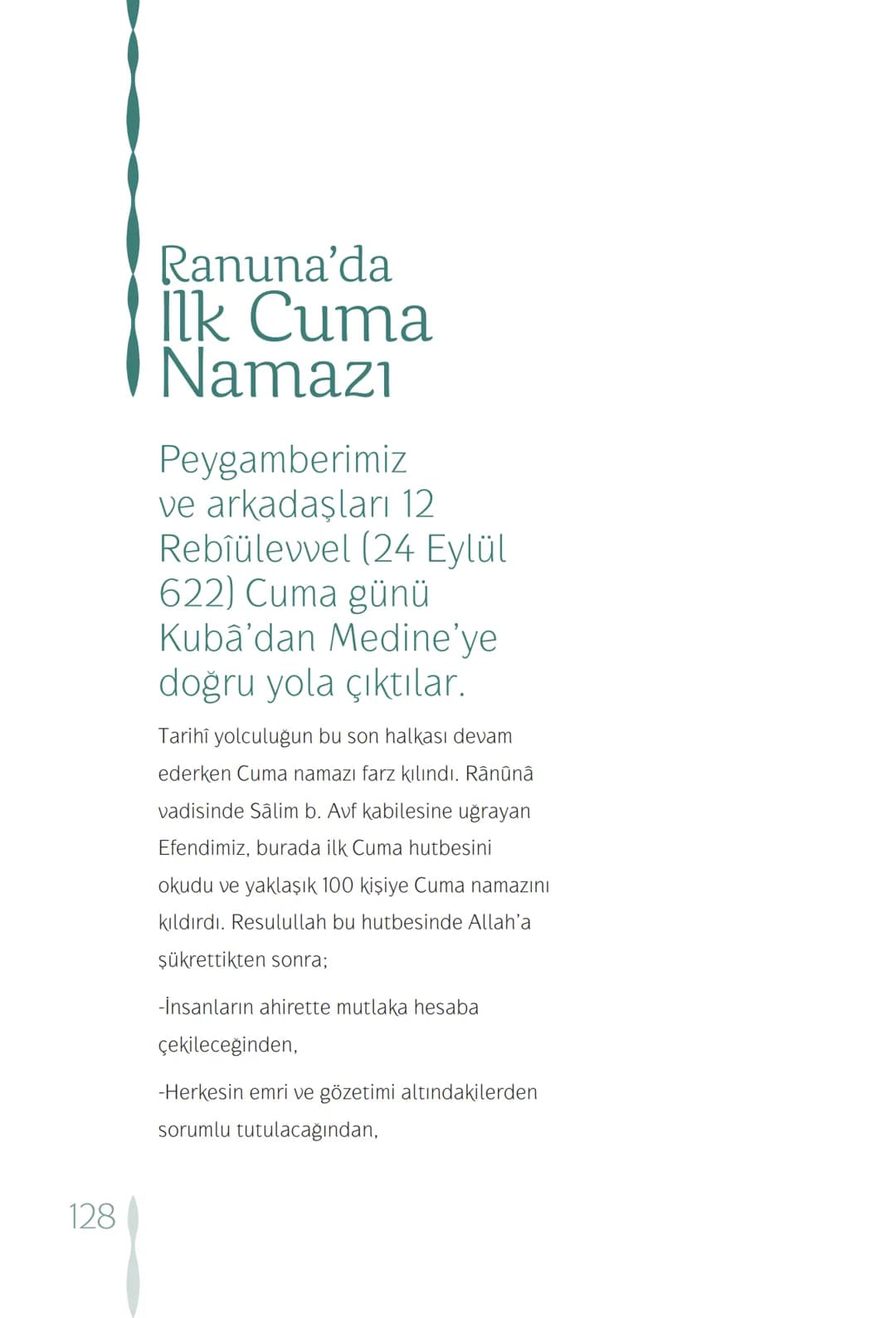 Hz Muhammedin hayatı – 128. sayfa