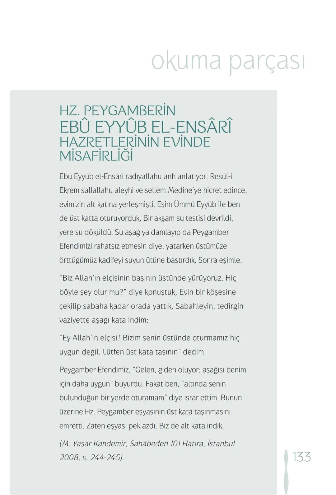 Hz Muhammedin hayatı – 133. sayfa