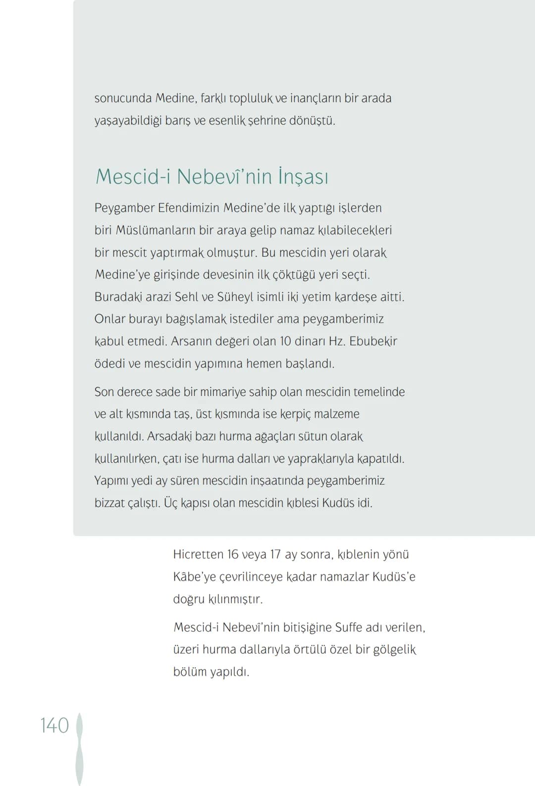 Hz Muhammedin hayatı – 140. sayfa