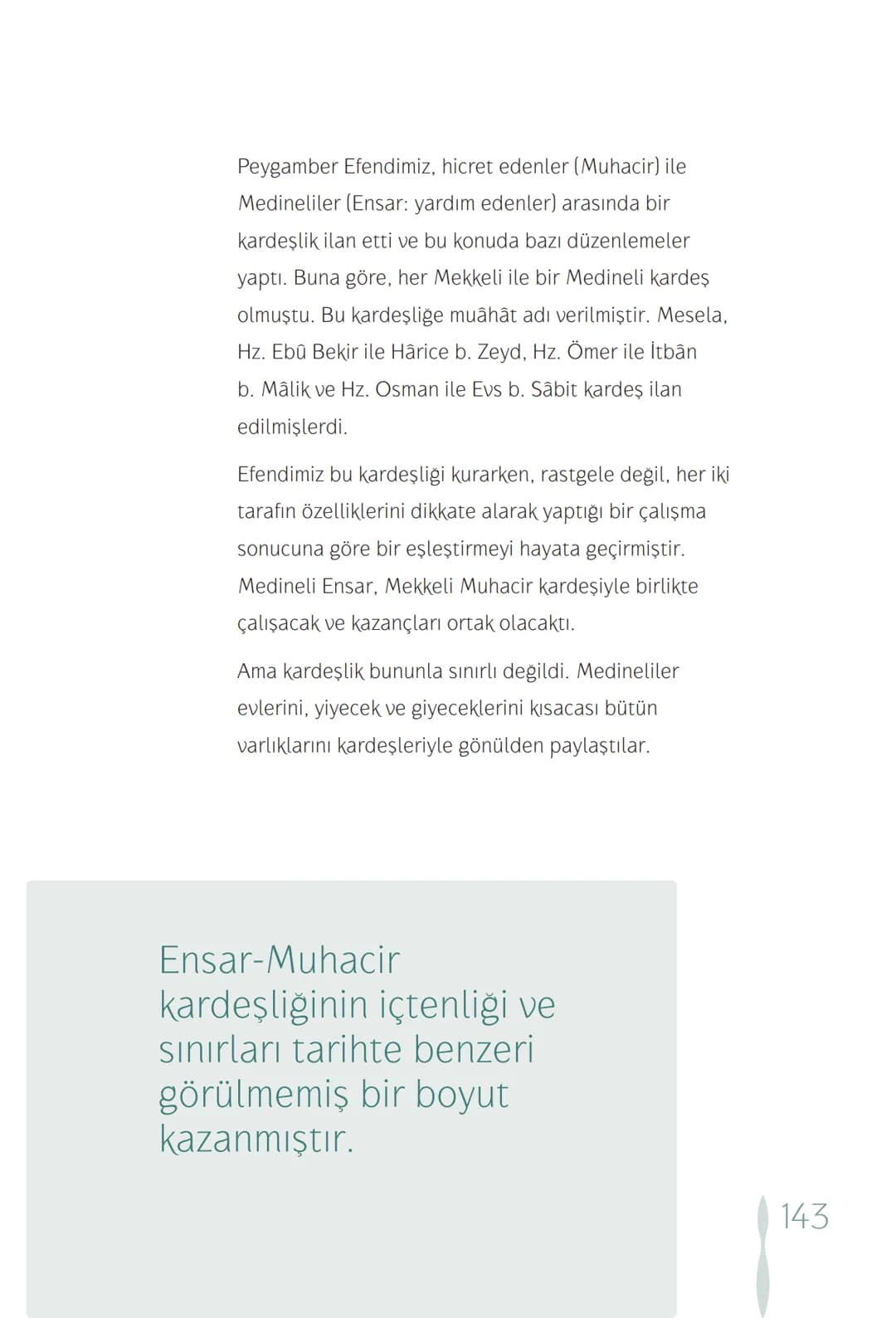Hz Muhammedin hayatı – 143. sayfa