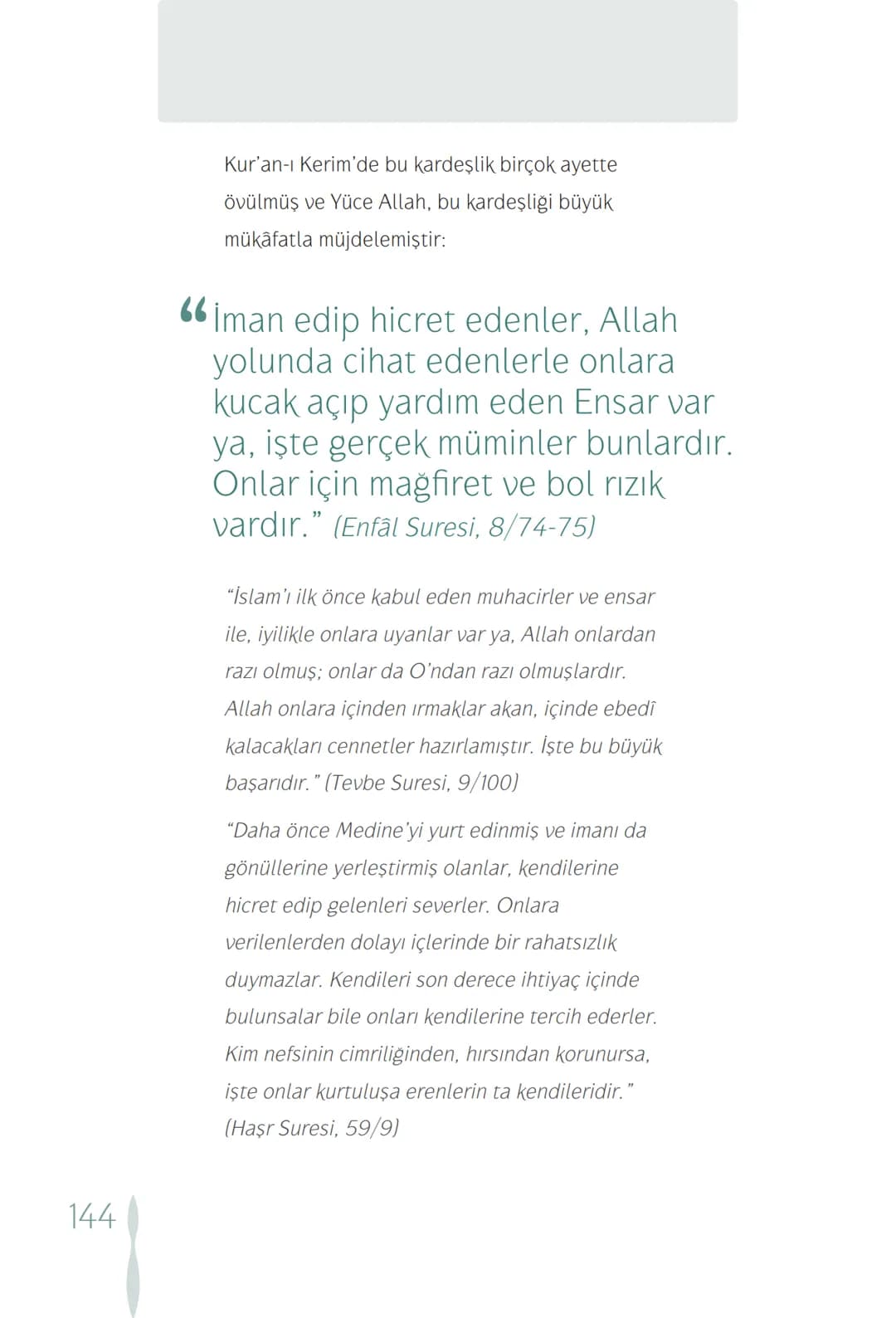 Hz Muhammedin hayatı – 144. sayfa