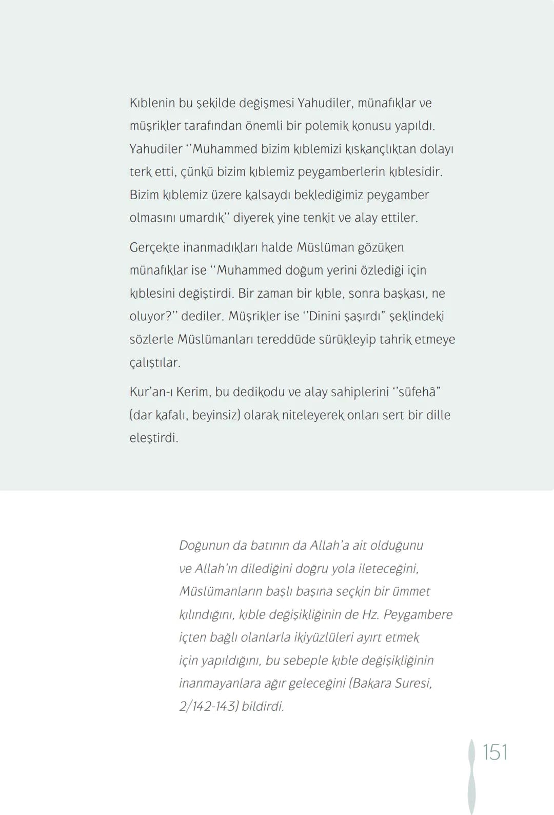 Hz Muhammedin hayatı – 151. sayfa