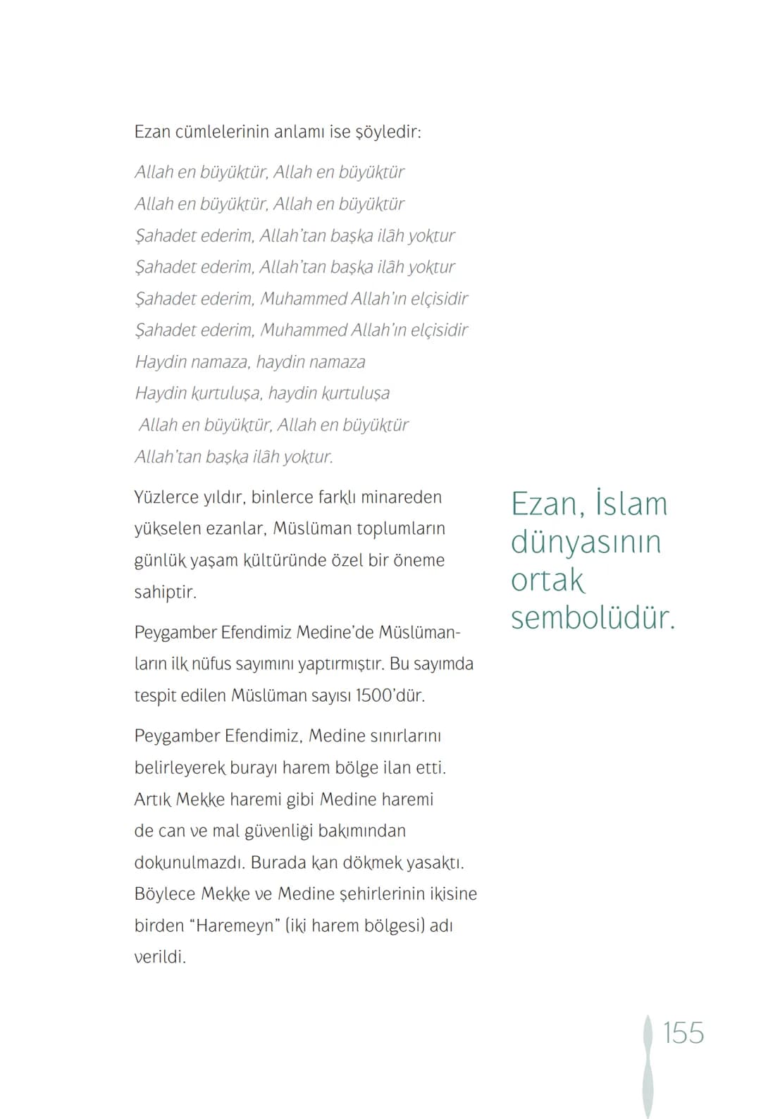 Hz Muhammedin hayatı – 155. sayfa