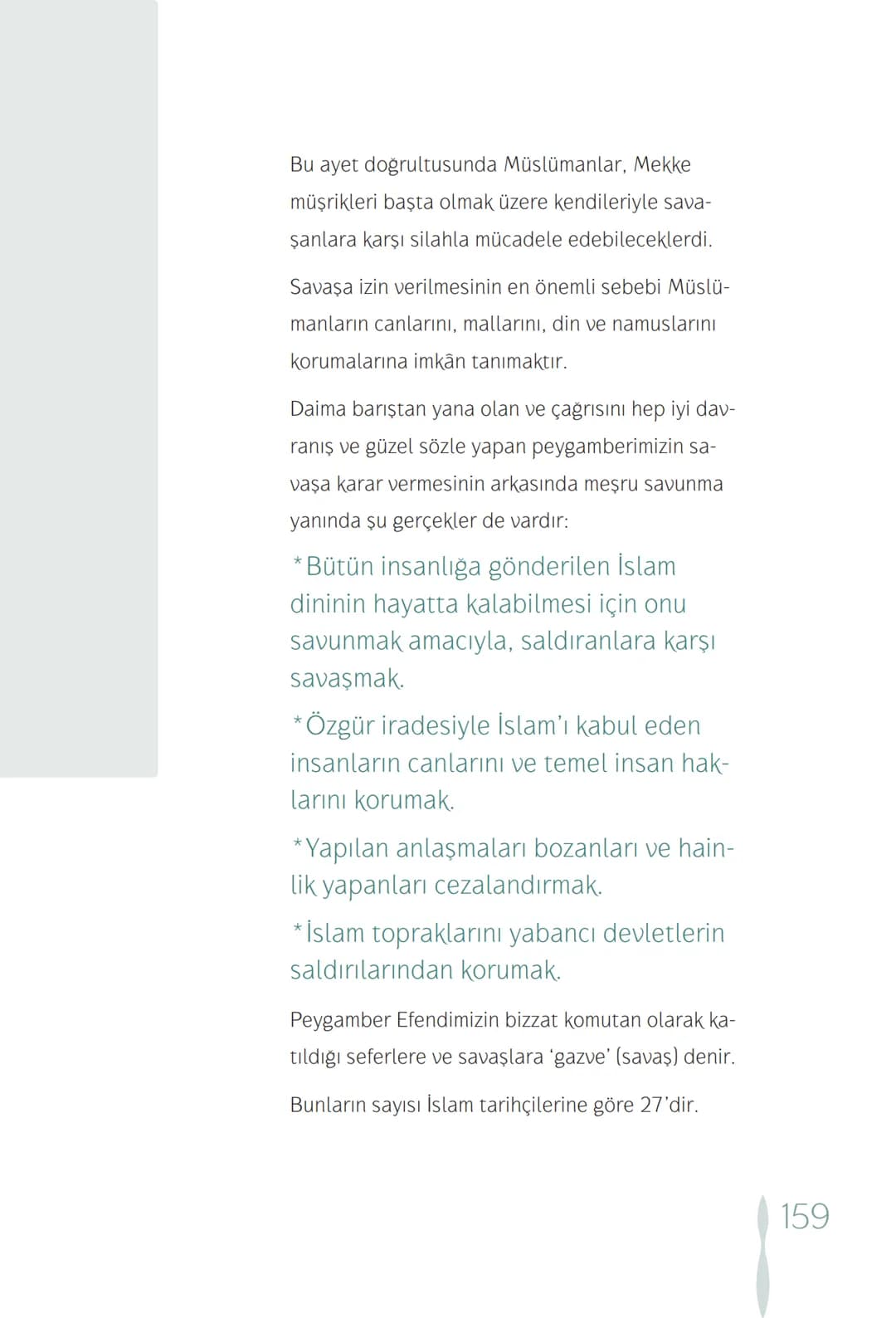 Hz Muhammedin hayatı – 159. sayfa