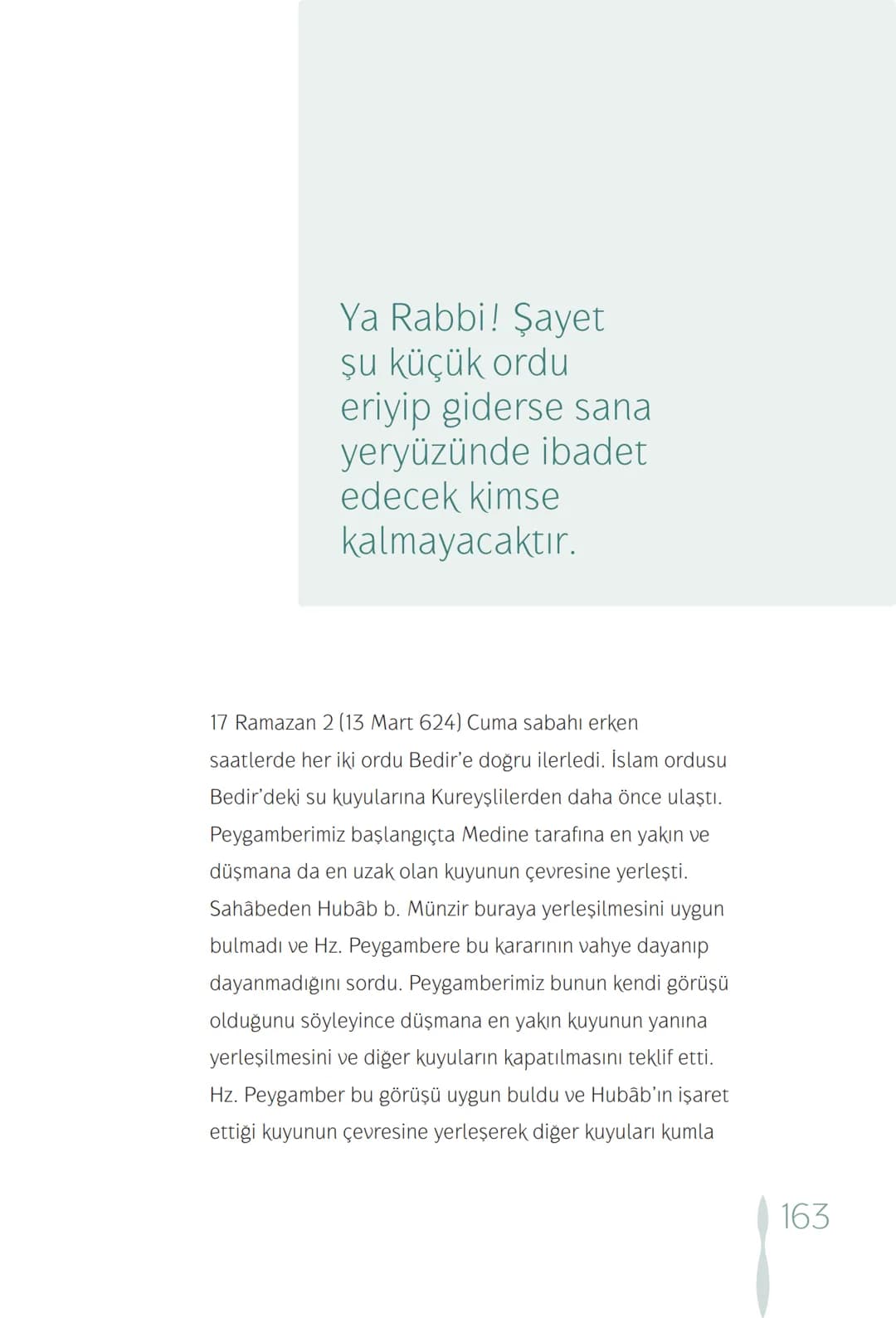 Hz Muhammedin hayatı – 163. sayfa